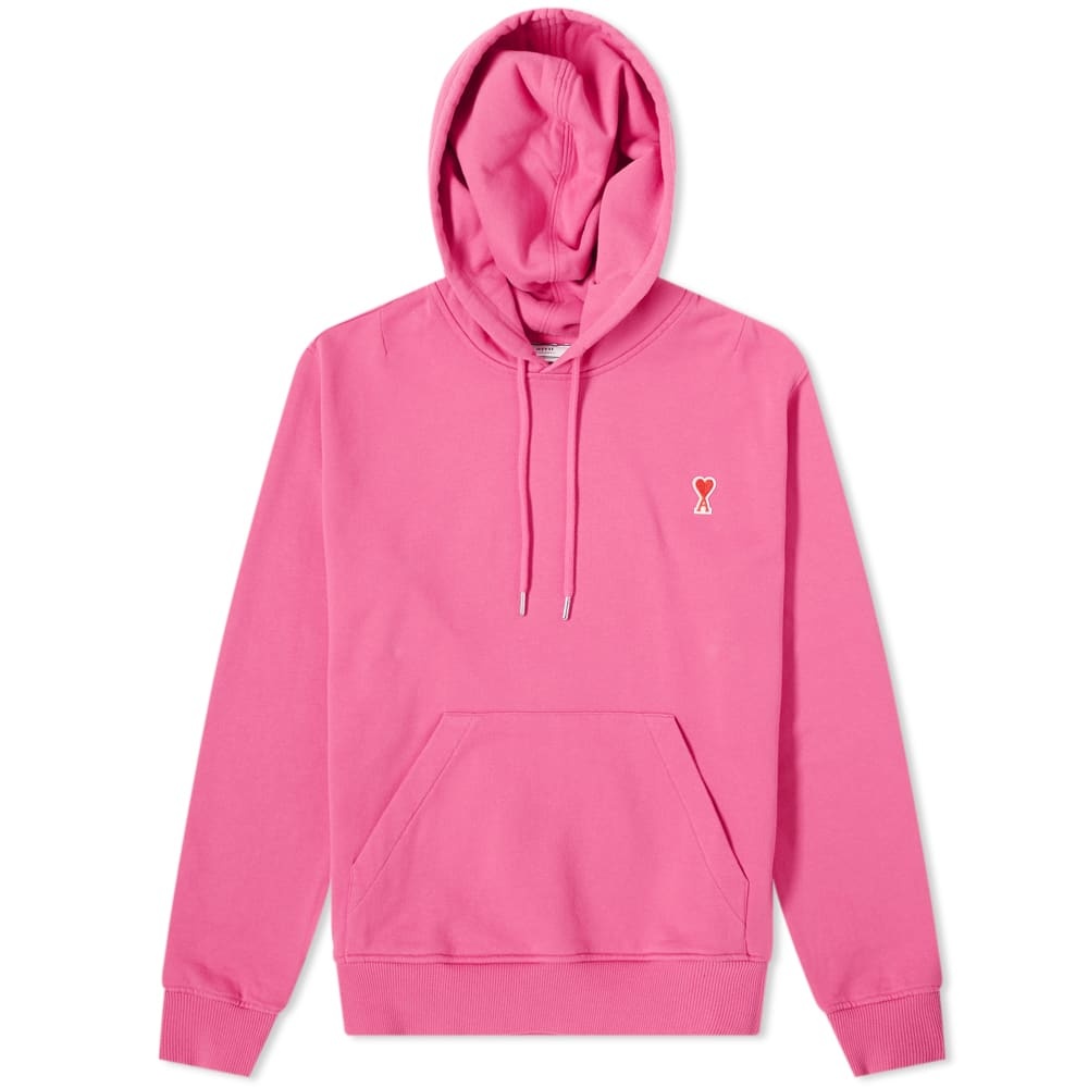 AMI Heart Logo Patch Popover Hoody - 1