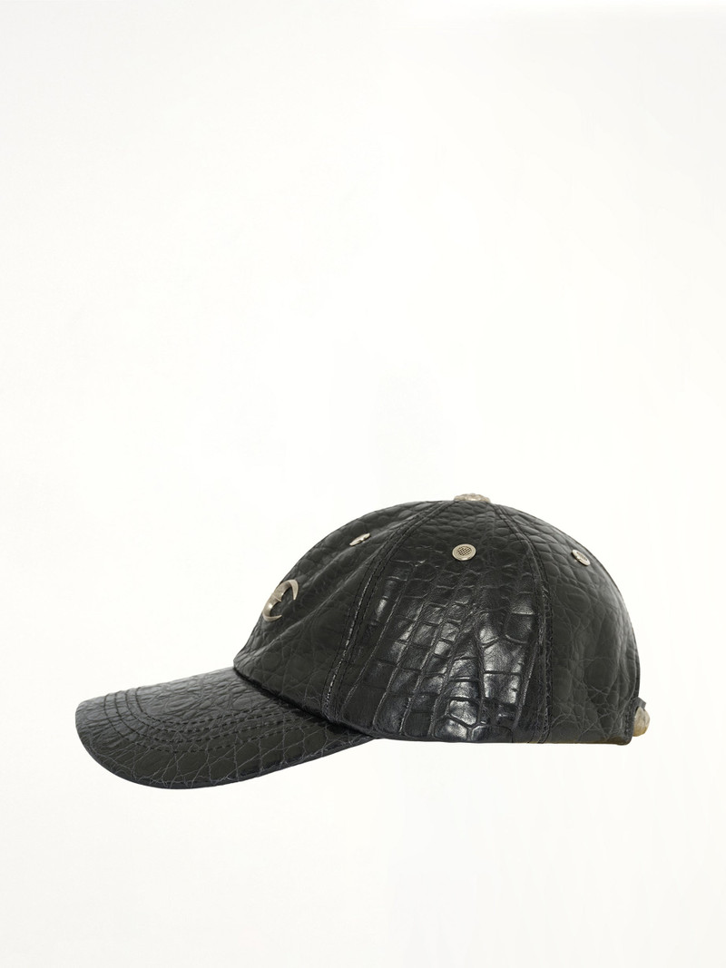 Thug Club TC Vintage Crocodile Cap in Black outlook