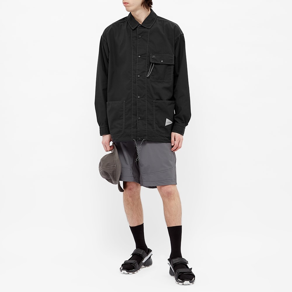 and wander Dry Ripstop Overshirt - 8