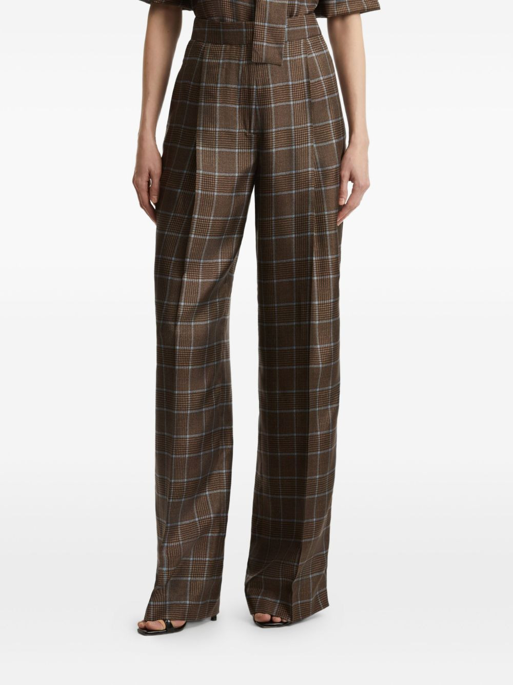 Prince of Wales-check trousers - 3