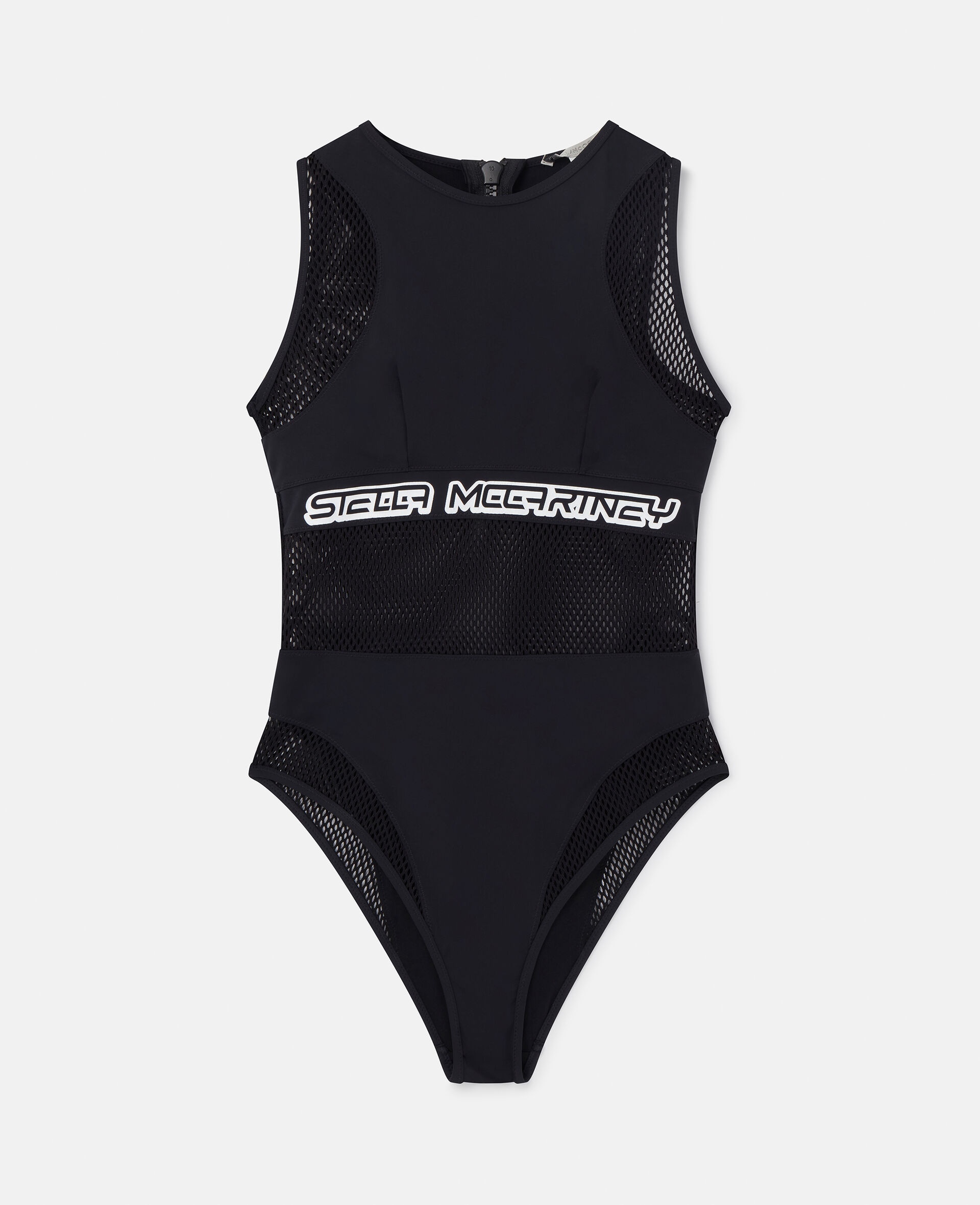 Mesh Logo Swimsuit - 1