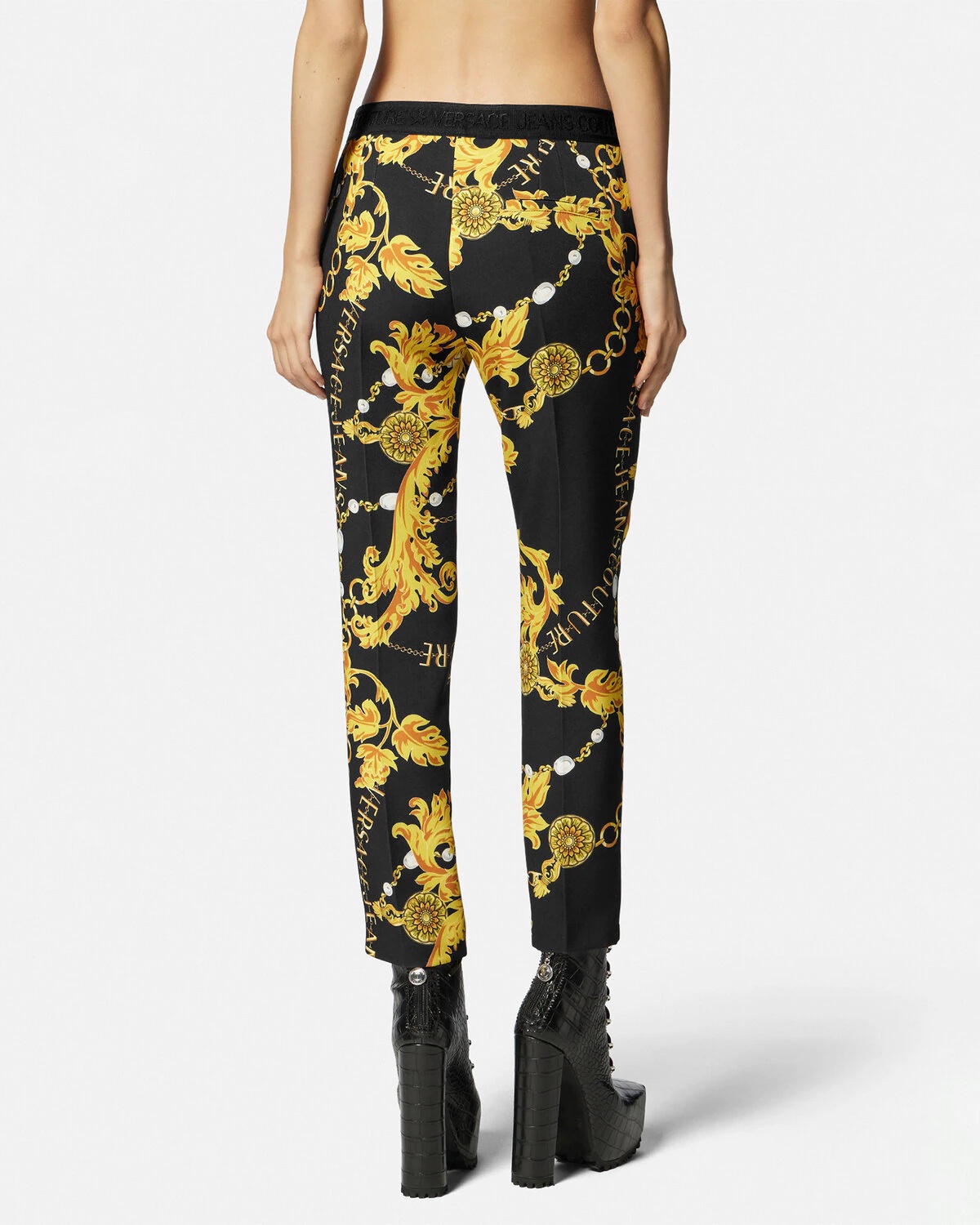 Versace Jeans Couture Printed Leggings