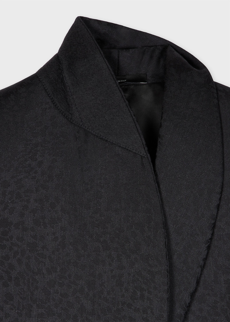Paul Smith Women's Charcoal 'Leopard Jacquard' Suit outlook