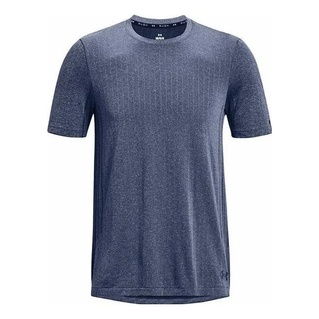 Under Armour Rush Seamless Short Sleeve T-shirt 'Academy' 1373724-408 - 1