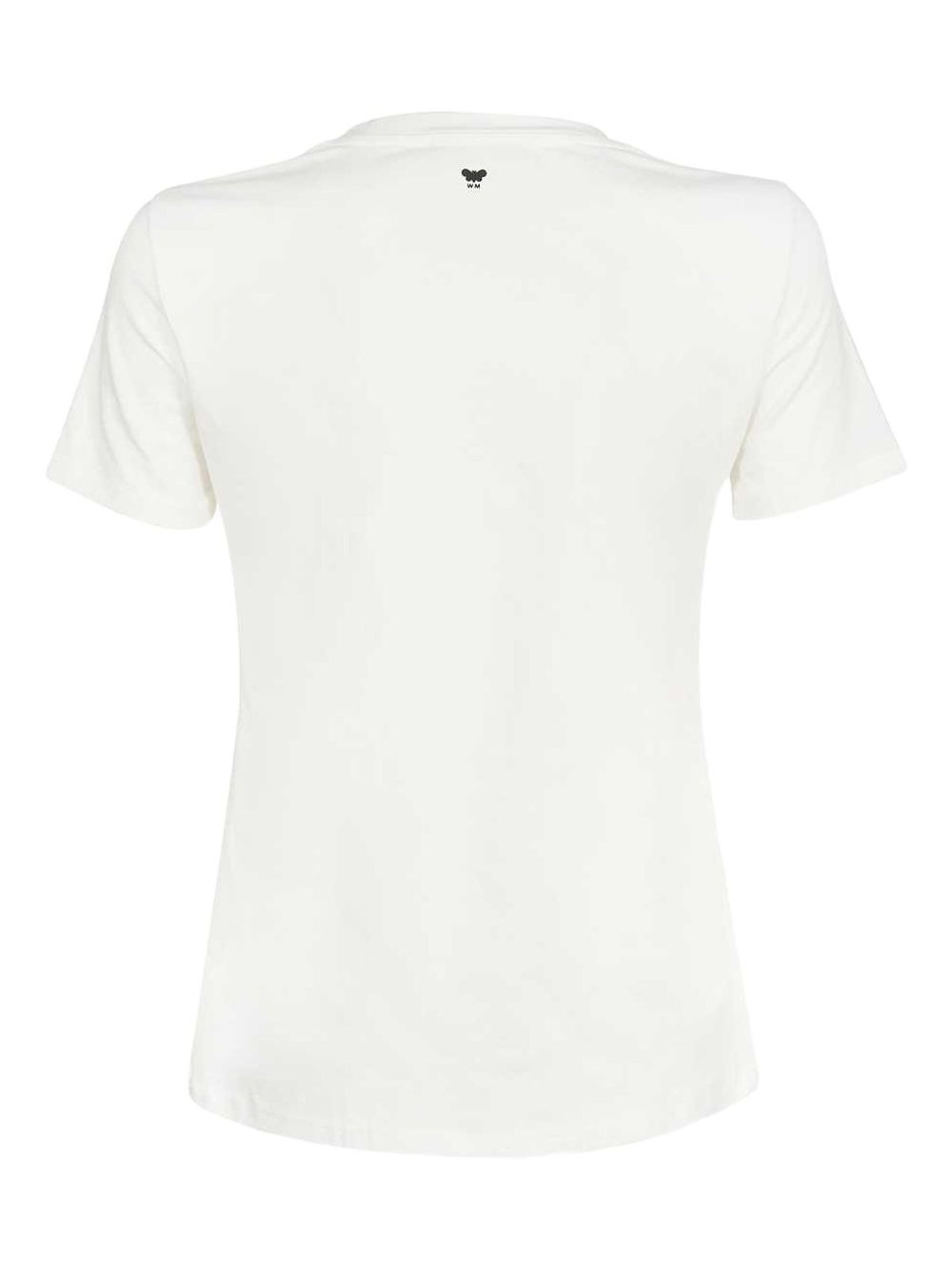 fruit-print cotton-blend T-shirt - 2