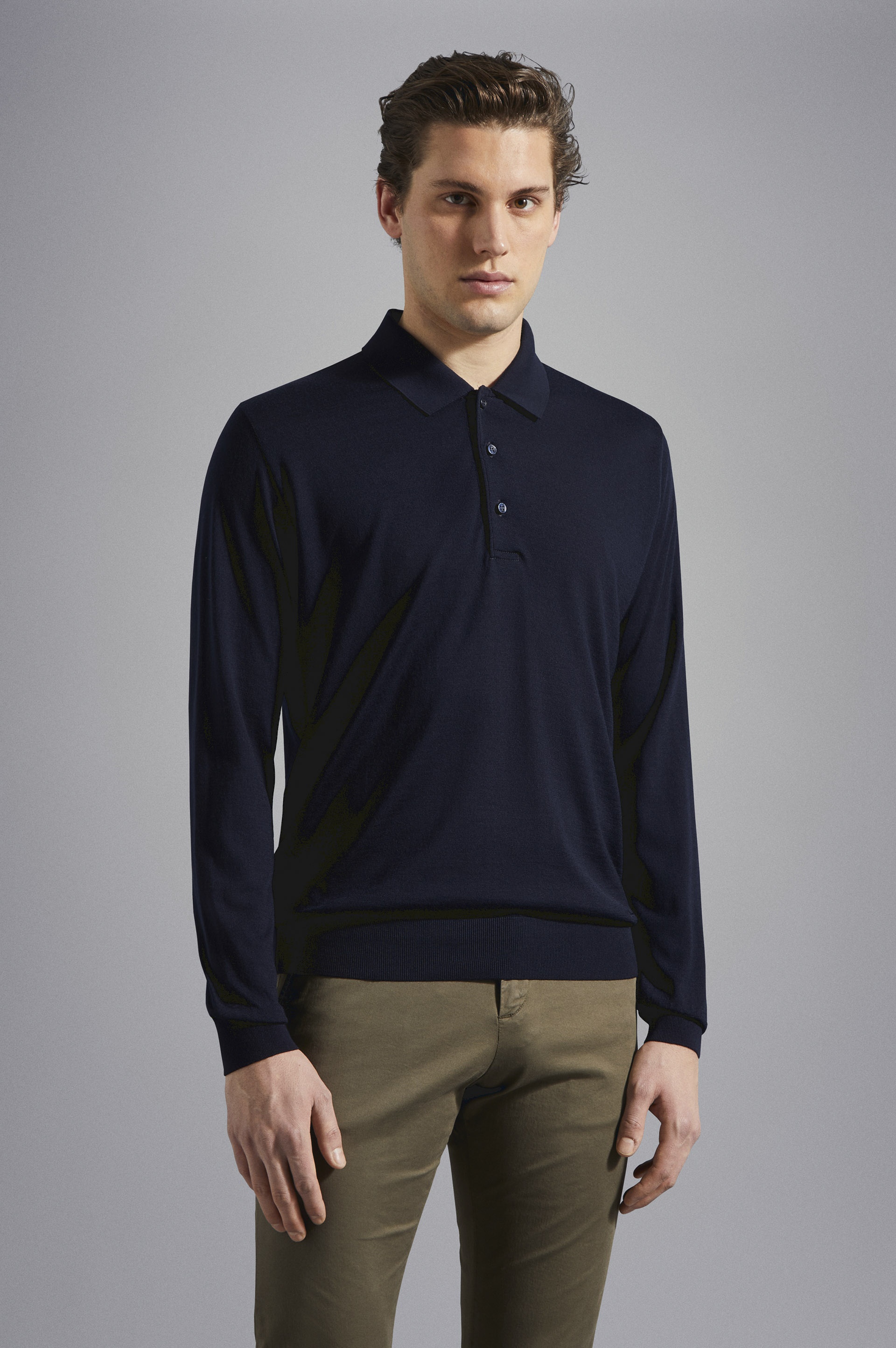 EXTRA FINE WINTER-SUMMER MERINO WOOL POLO - 6