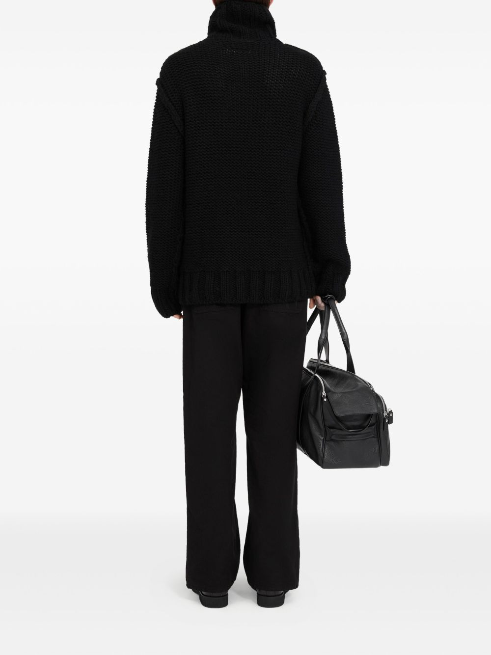 roll-neck wool sweater - 4