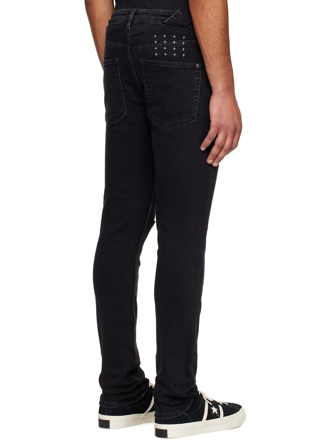 Ksubi Black Chitch Krow Krushed Jeans REVERSIBLE