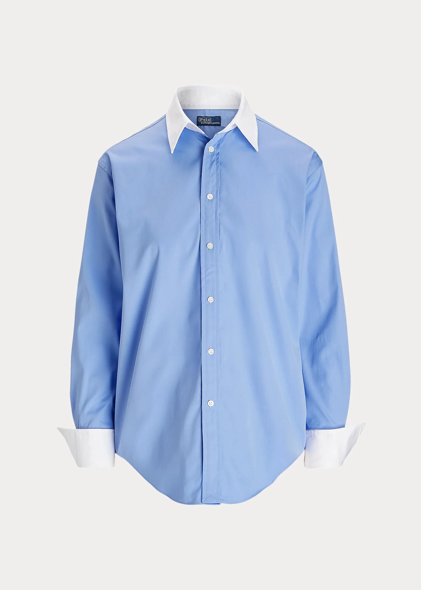 Extended-Cuff Cotton Shirt - 1