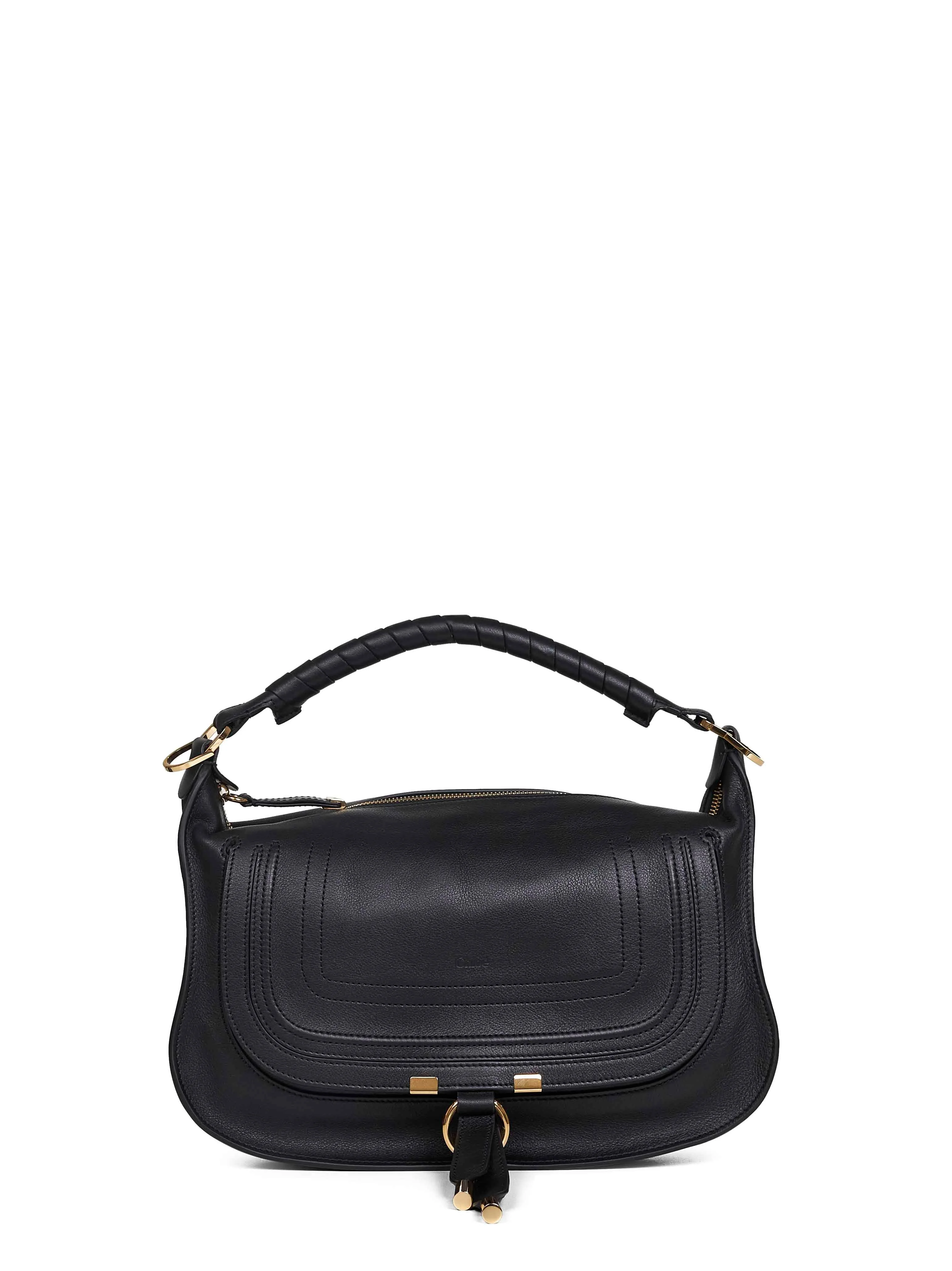 Chloé Women Black Marcie Small Shoulder Bag - 1
