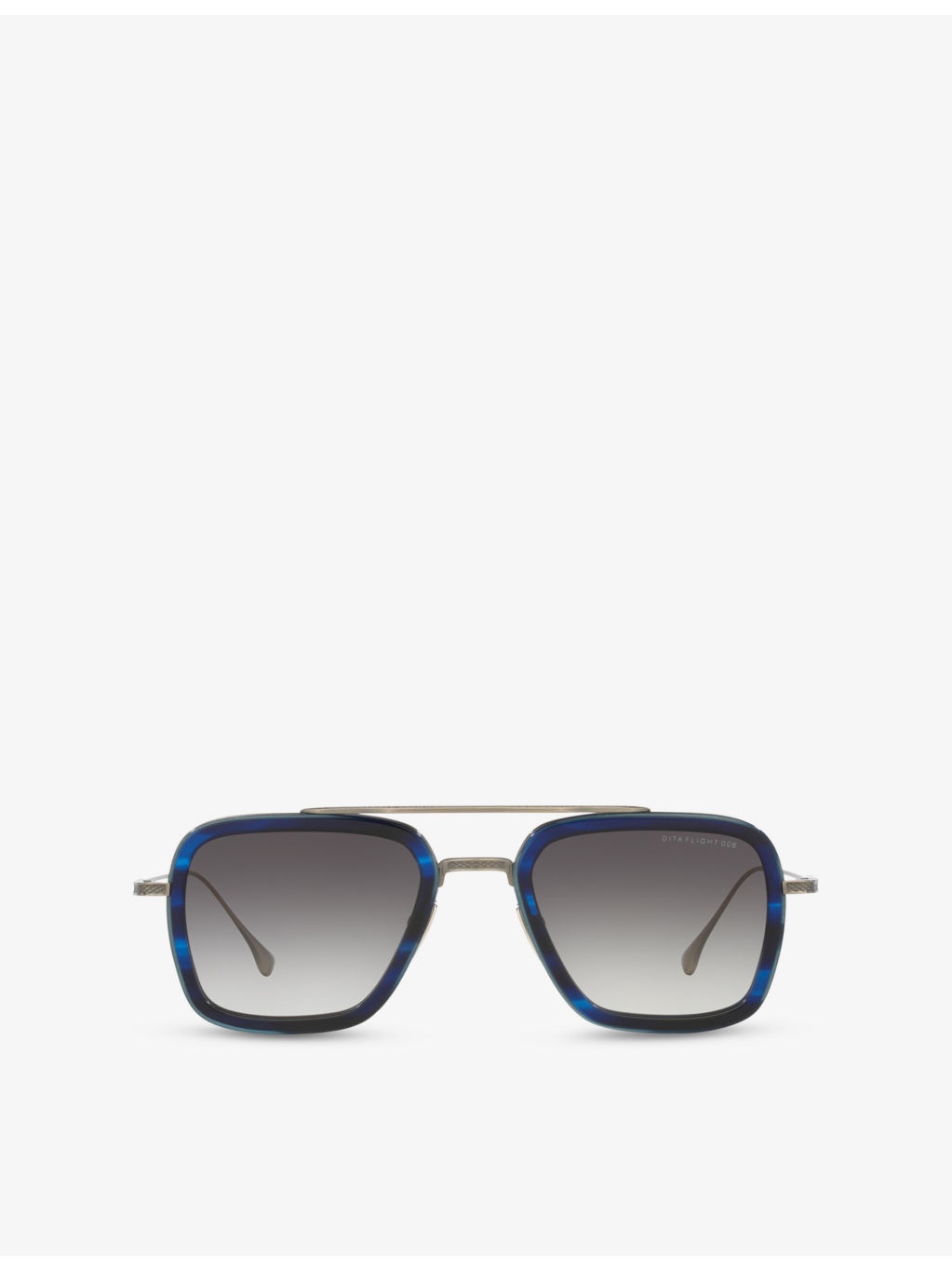 D4000418 Aviator-Frame Metal Sunglasses - 1