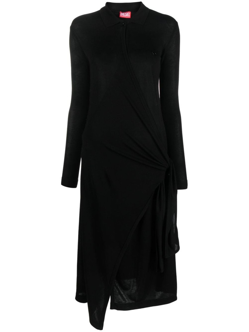 D-Wrip lyocell-blend midi dress 1