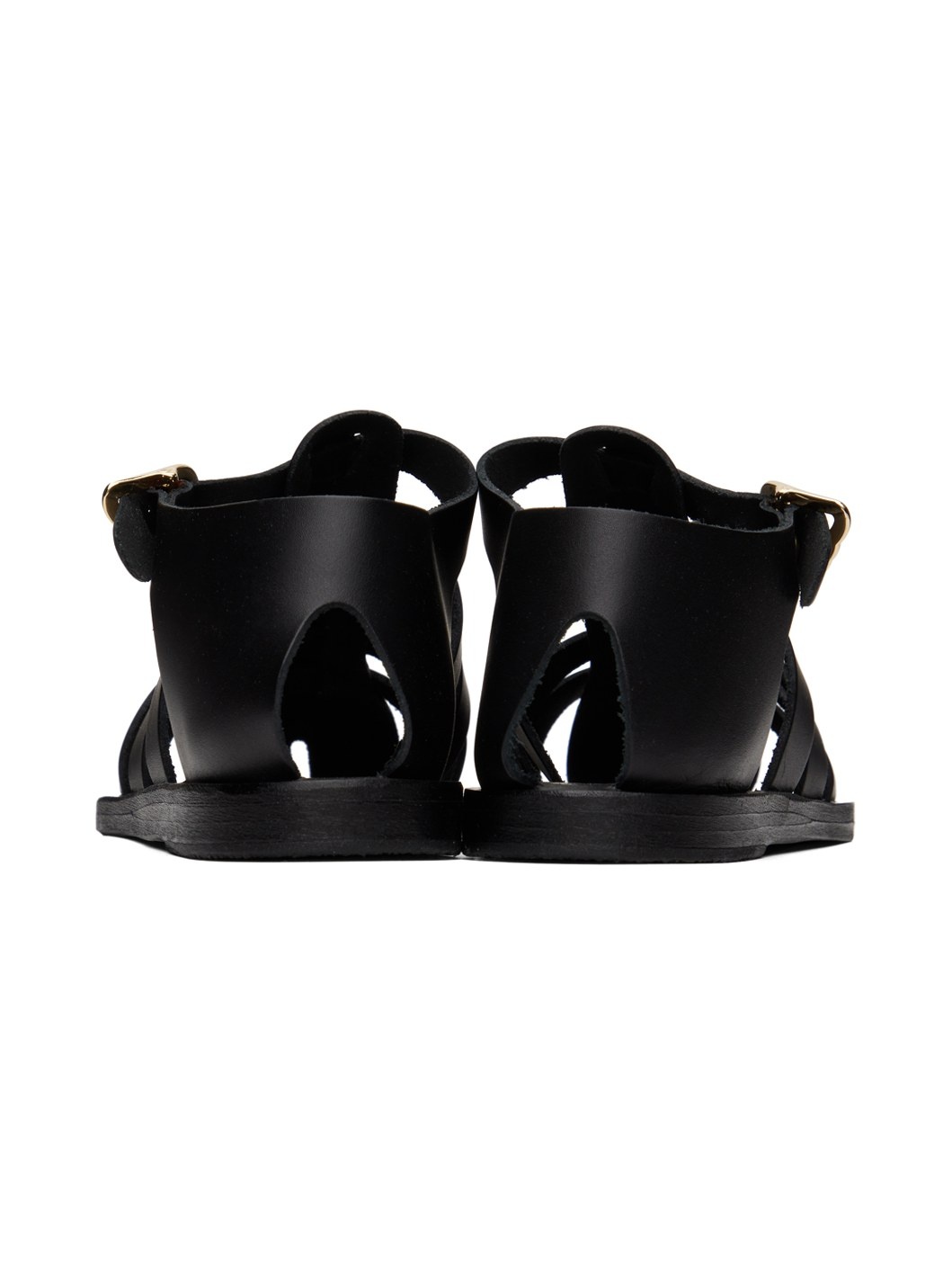 Black Homeria Sandals - 2