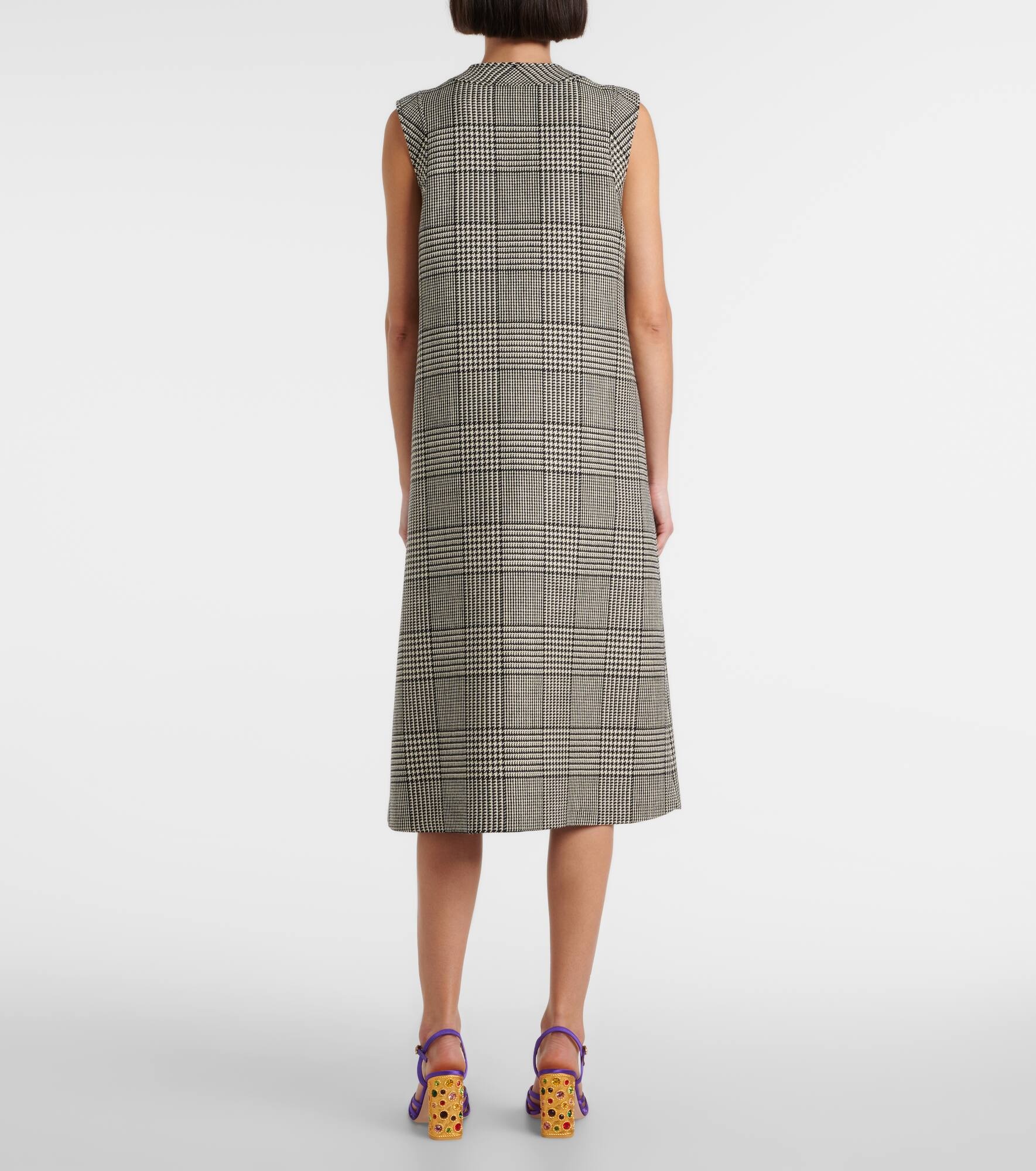 Mossi virgin wool midi dress - 3