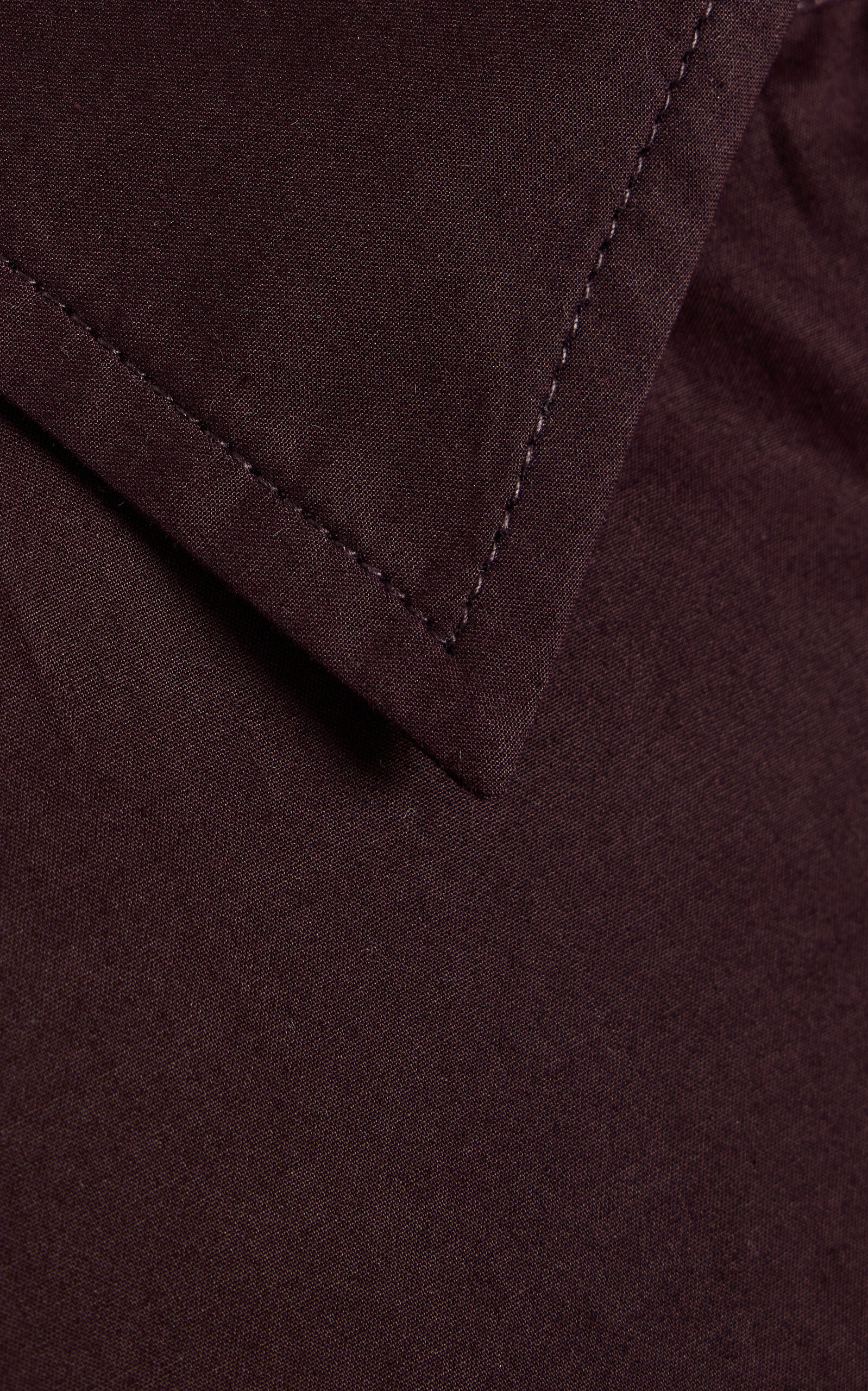 Lui Cotton Shirt burgundy - 5
