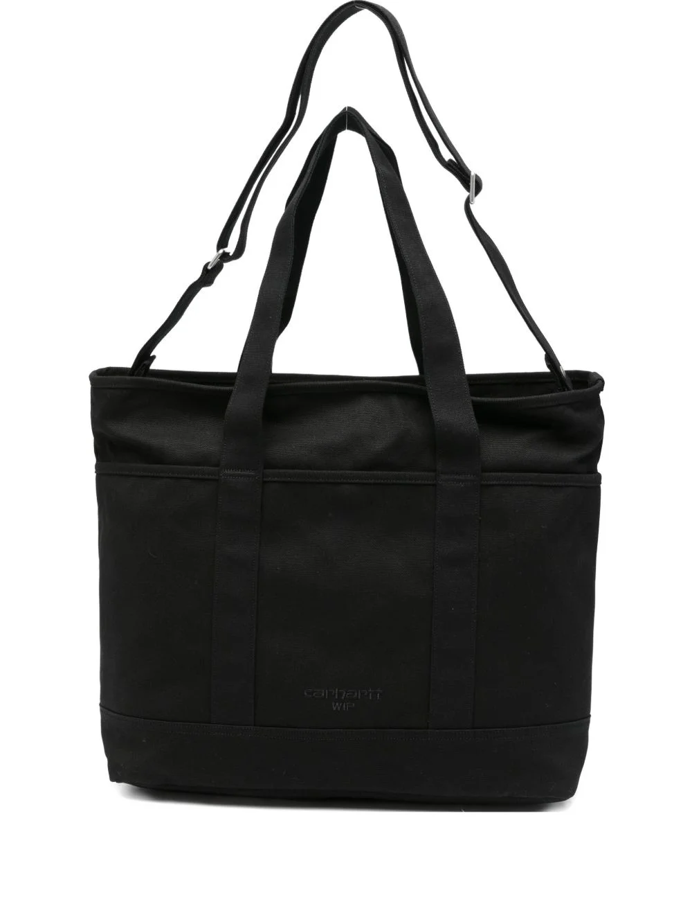 logo-embroidery tote bag - 1