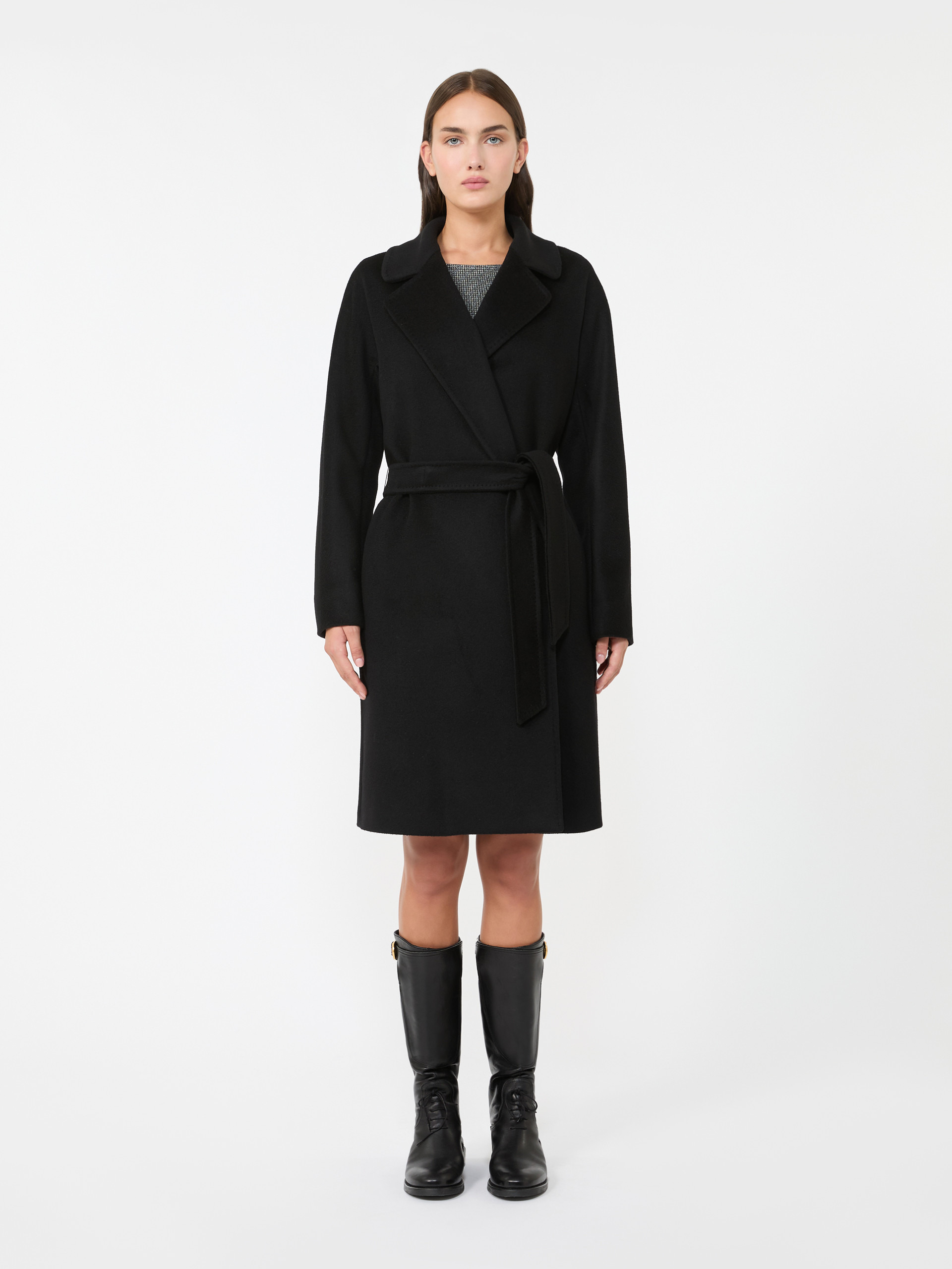 CORTE Wool wrap coat - 3