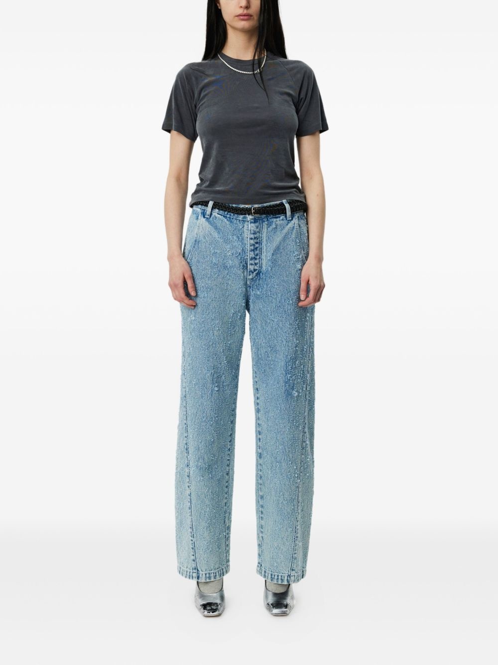 straight-leg jeans - 2