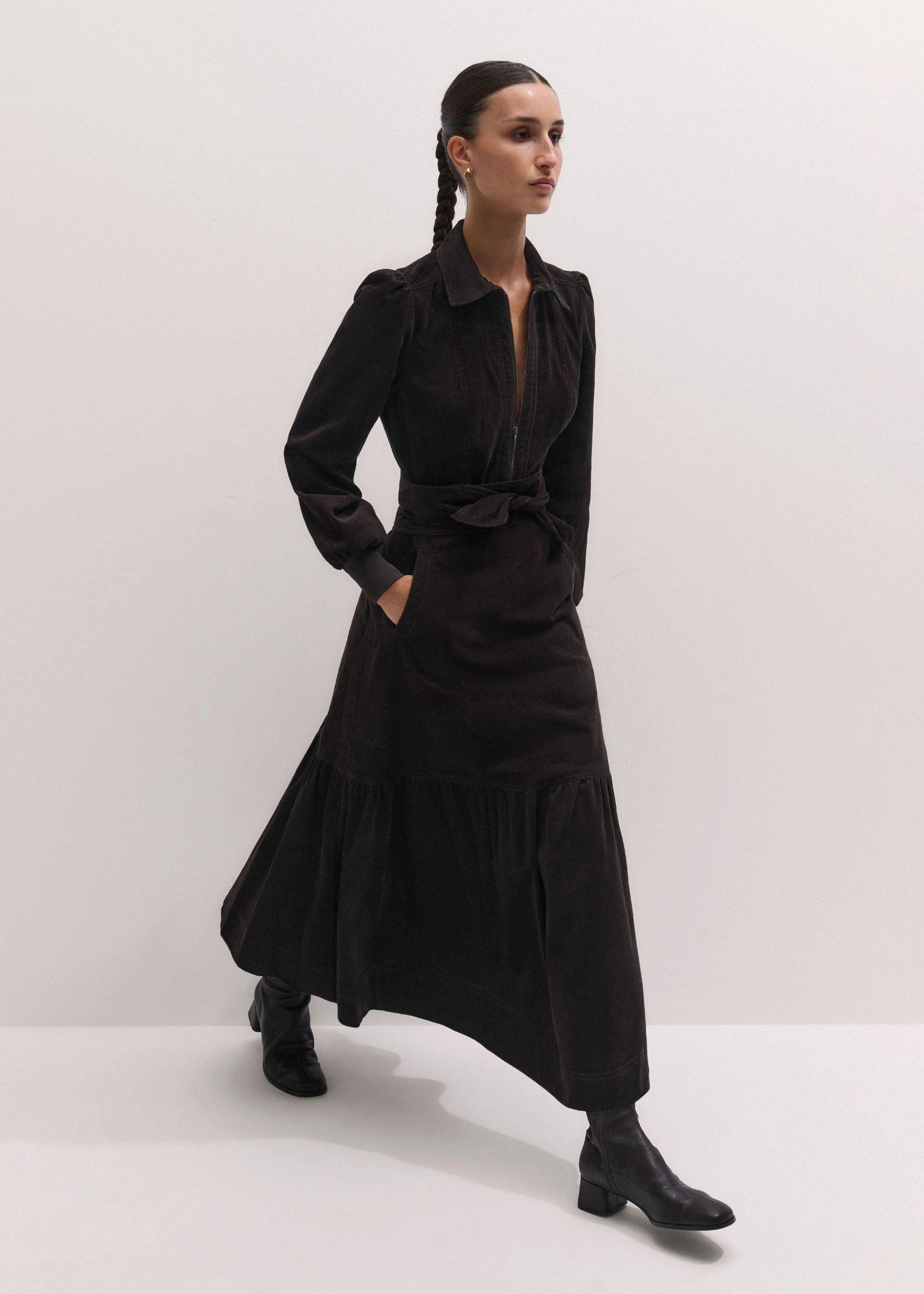 Fit + Flare Midi Dress - 1