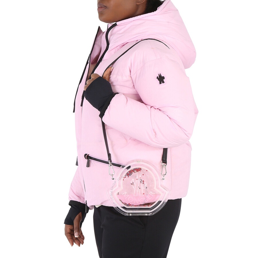 Moncler Ladies COQ Transparent Logo Crossbody Bag - 2