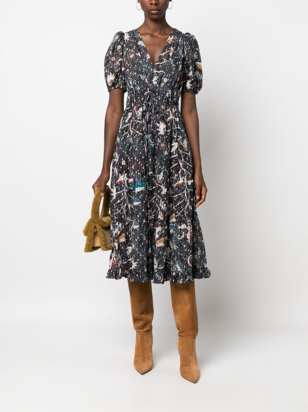 Thelma printed midi dress - 2