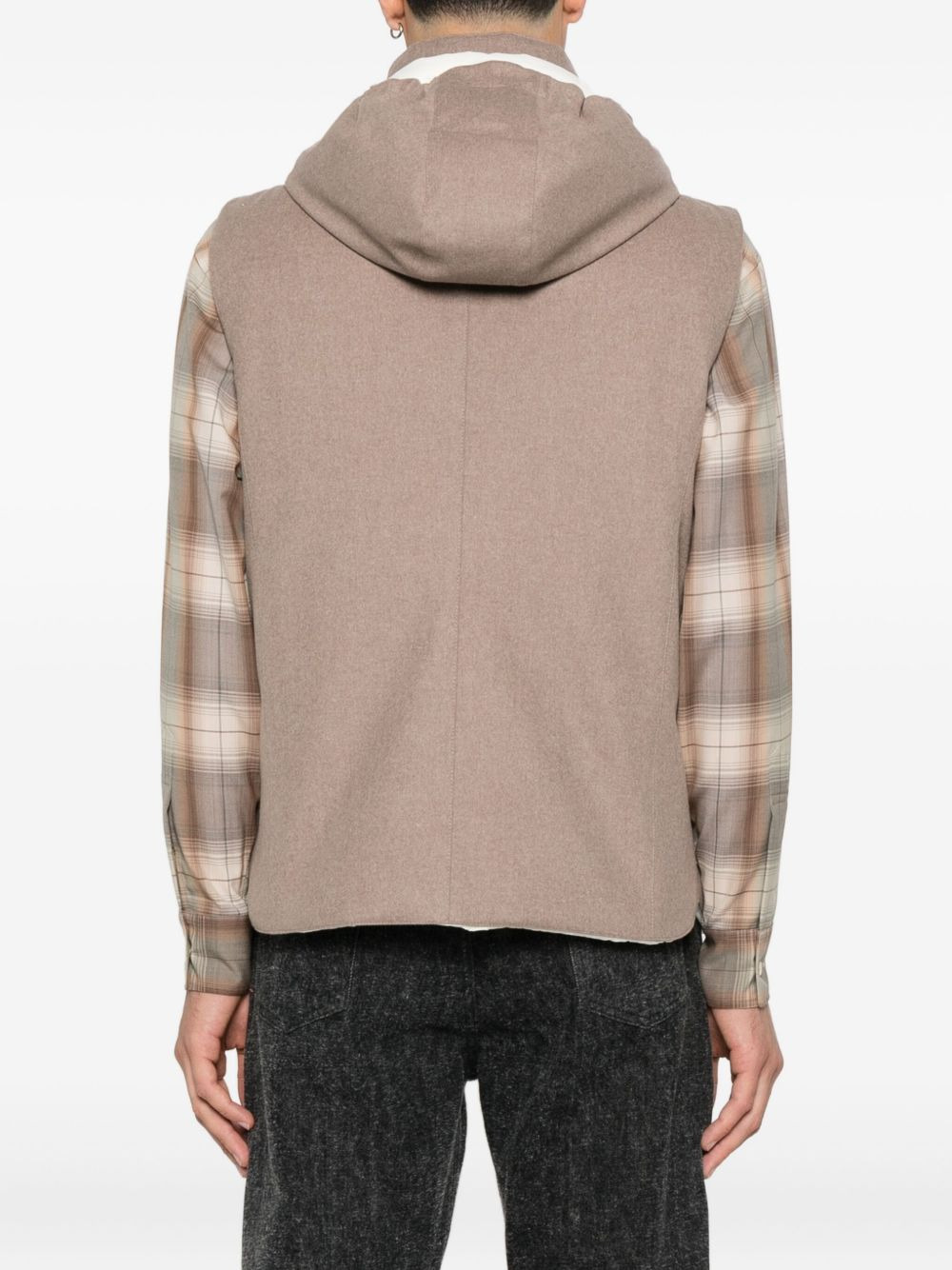hooded gilet - 4