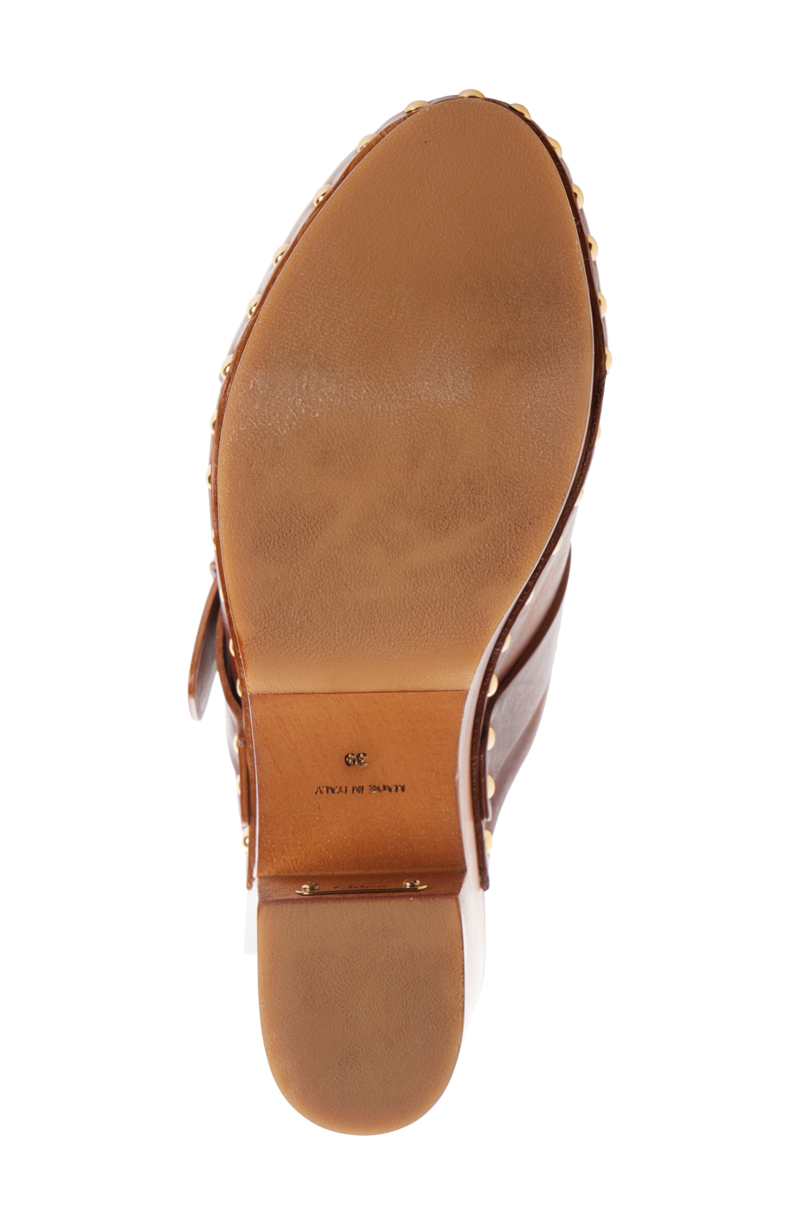 Chloé Jeanette Platform Clog in 27T Ginger Brown at Nordstrom - 5