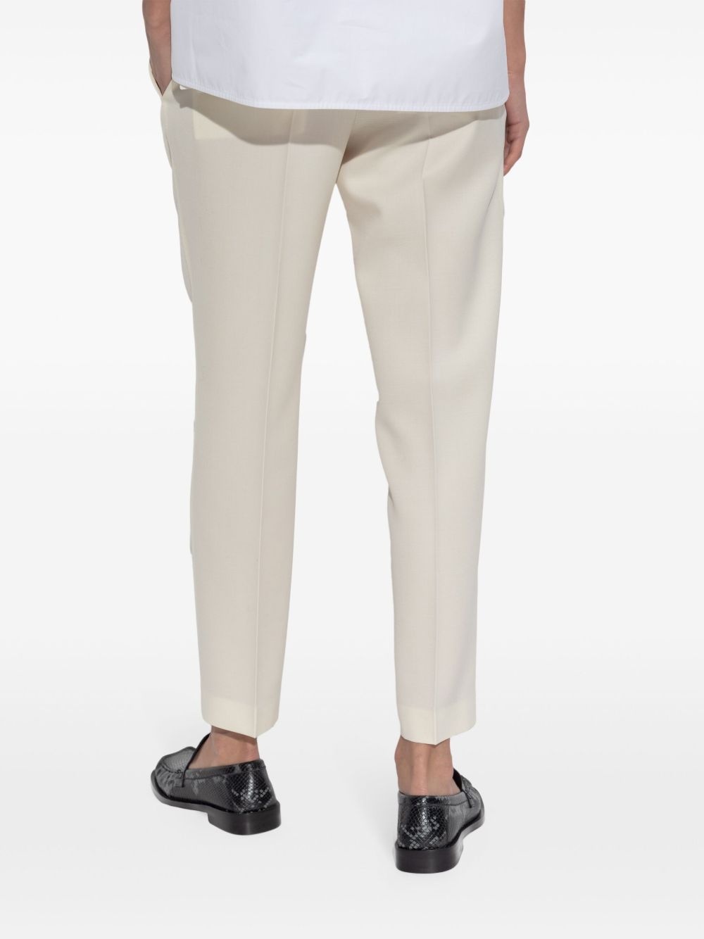 wool tailored trousers - 4