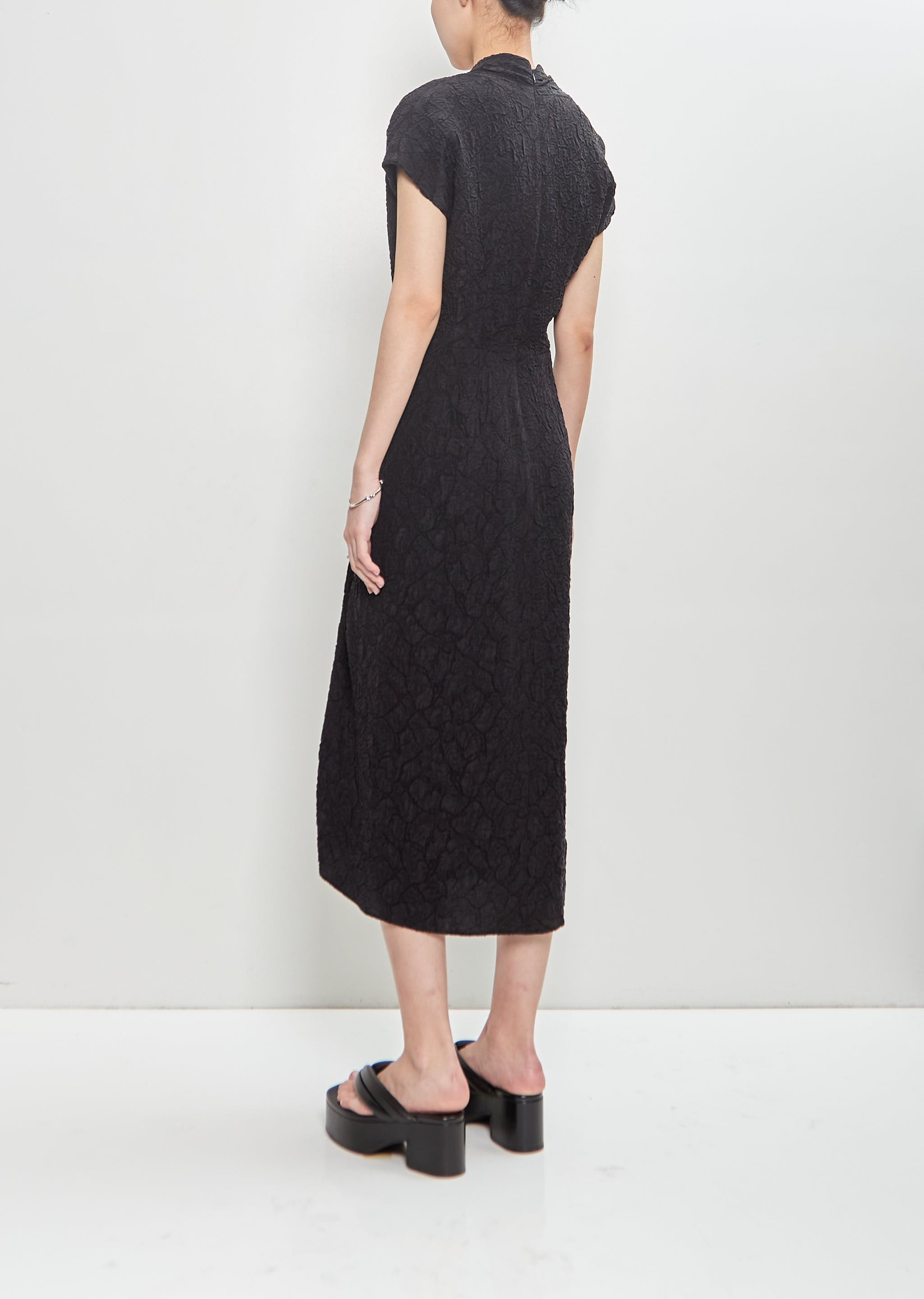 Viscose Silk Dilian Dress - 4