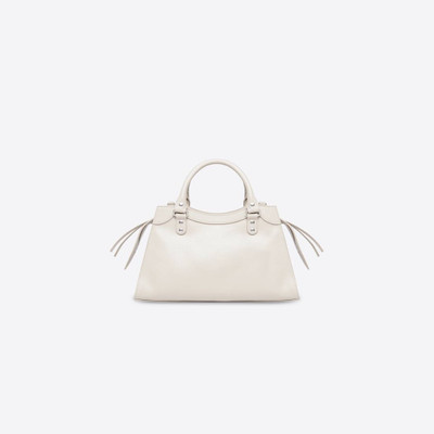 BALENCIAGA Women's Neo Classic Small Handbag in Beige outlook