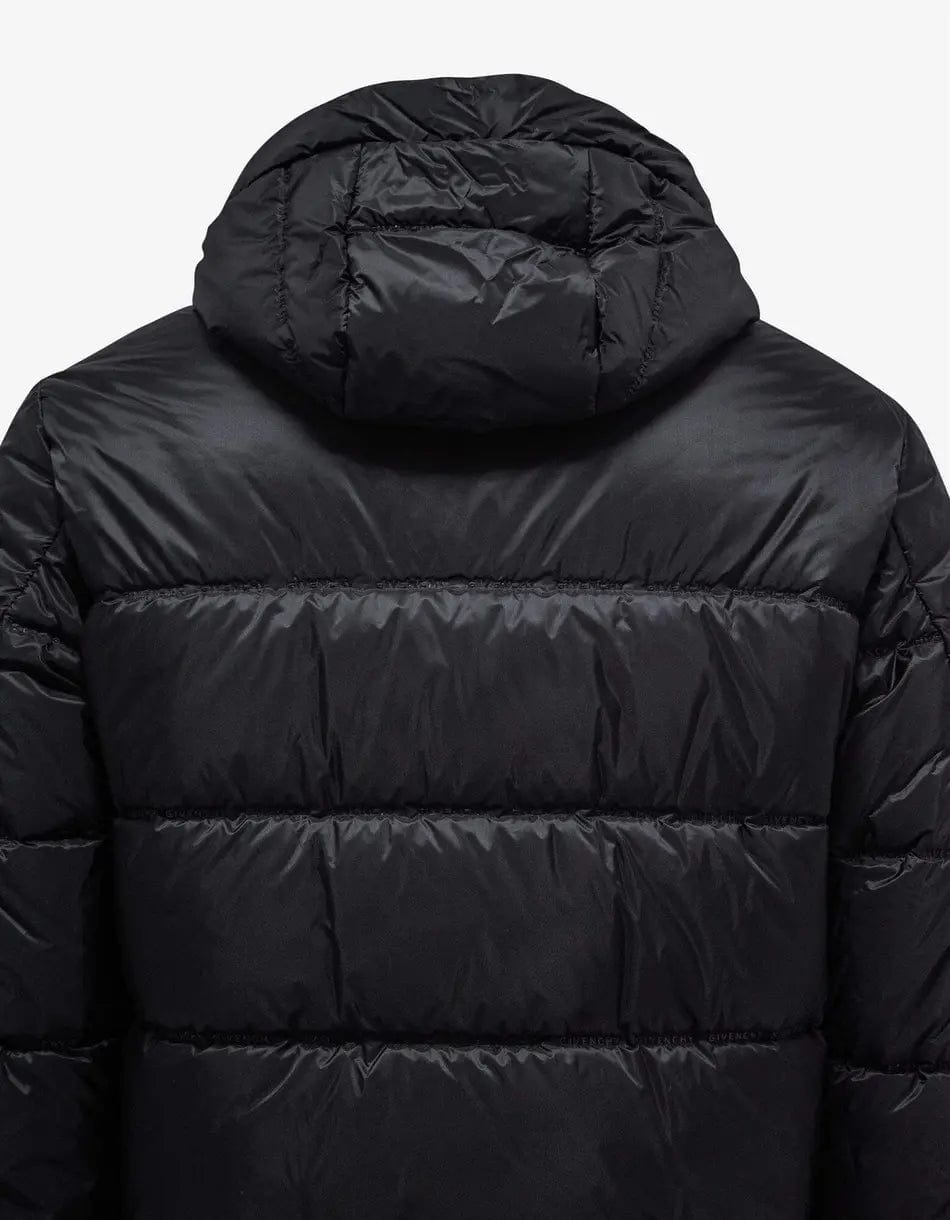 Givenchy Black Logo Puffer Jacket - 4