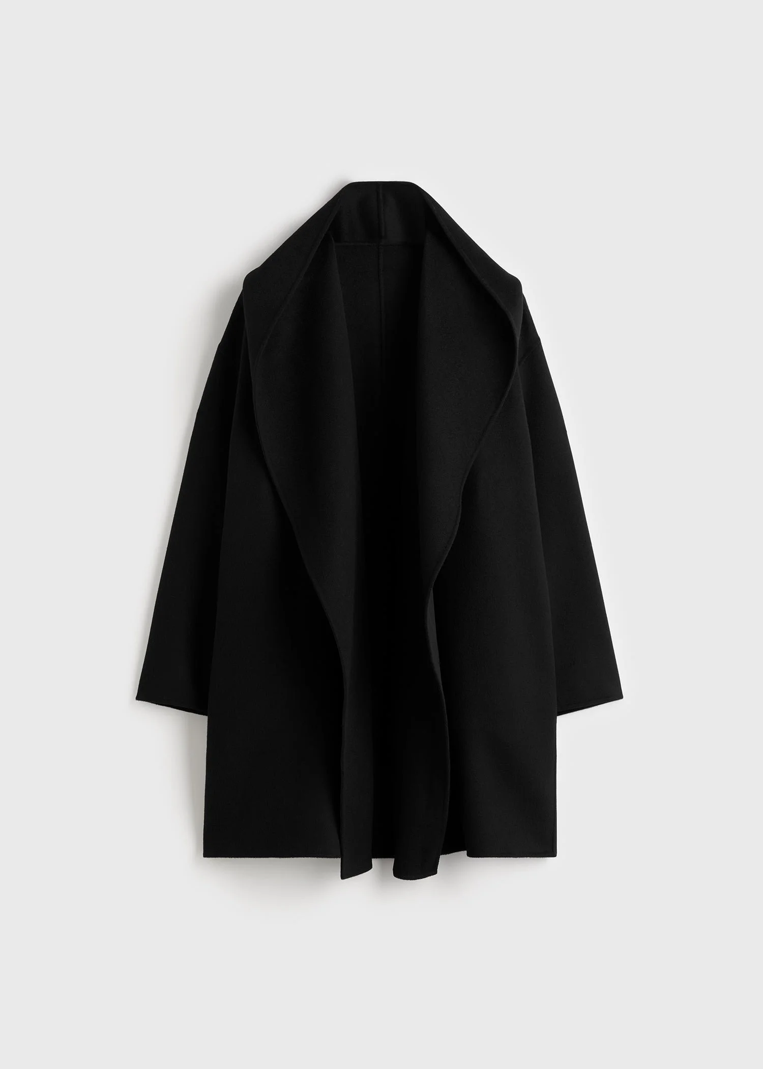 Hoodie coat black - 1