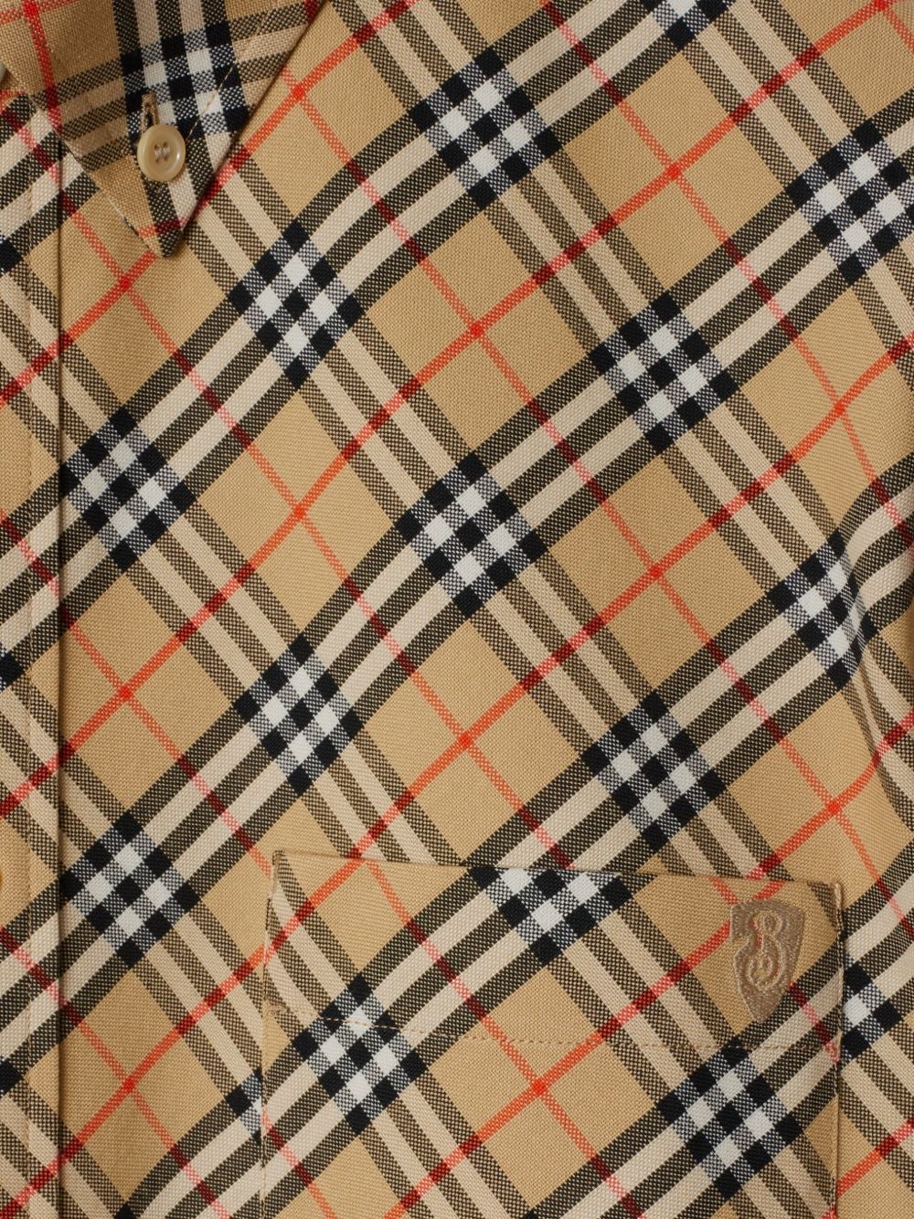 checked cotton shirt - 5