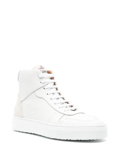 Vivienne Westwood Orb leather high-top trainers outlook