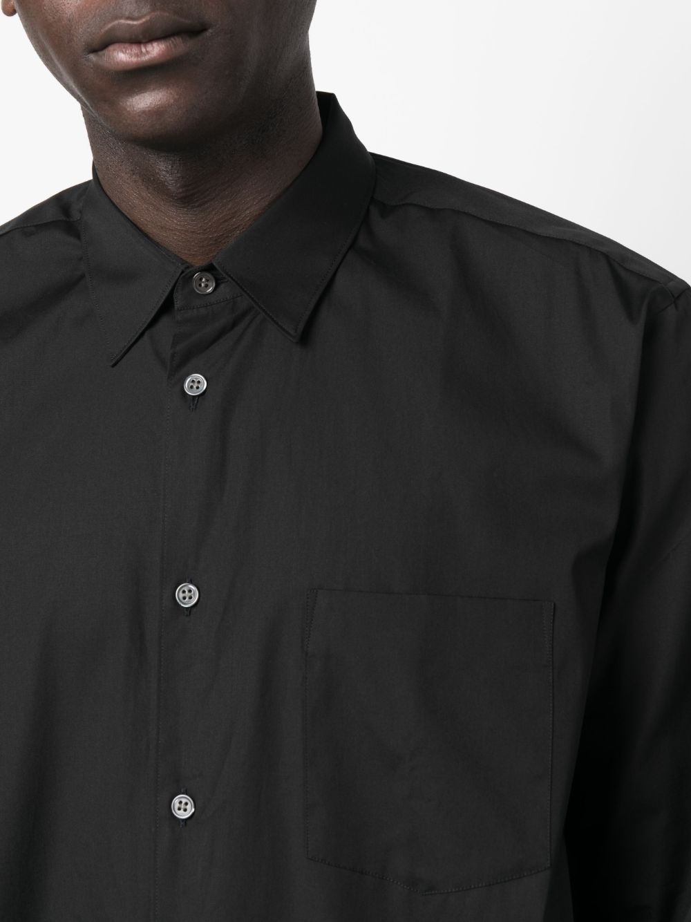 long-sleeve cotton shirt - 5
