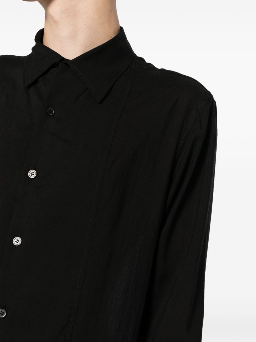 double front placket shirt - 5