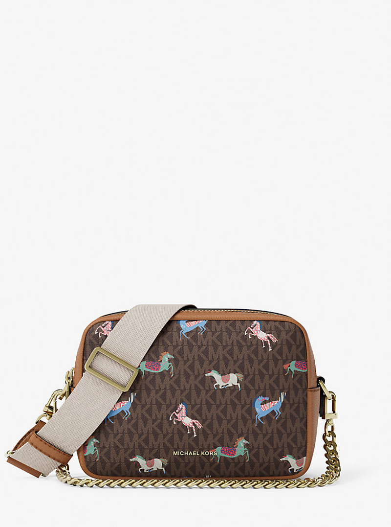 Bryant Medium Signature Logo Camera Crossbody Bag 1