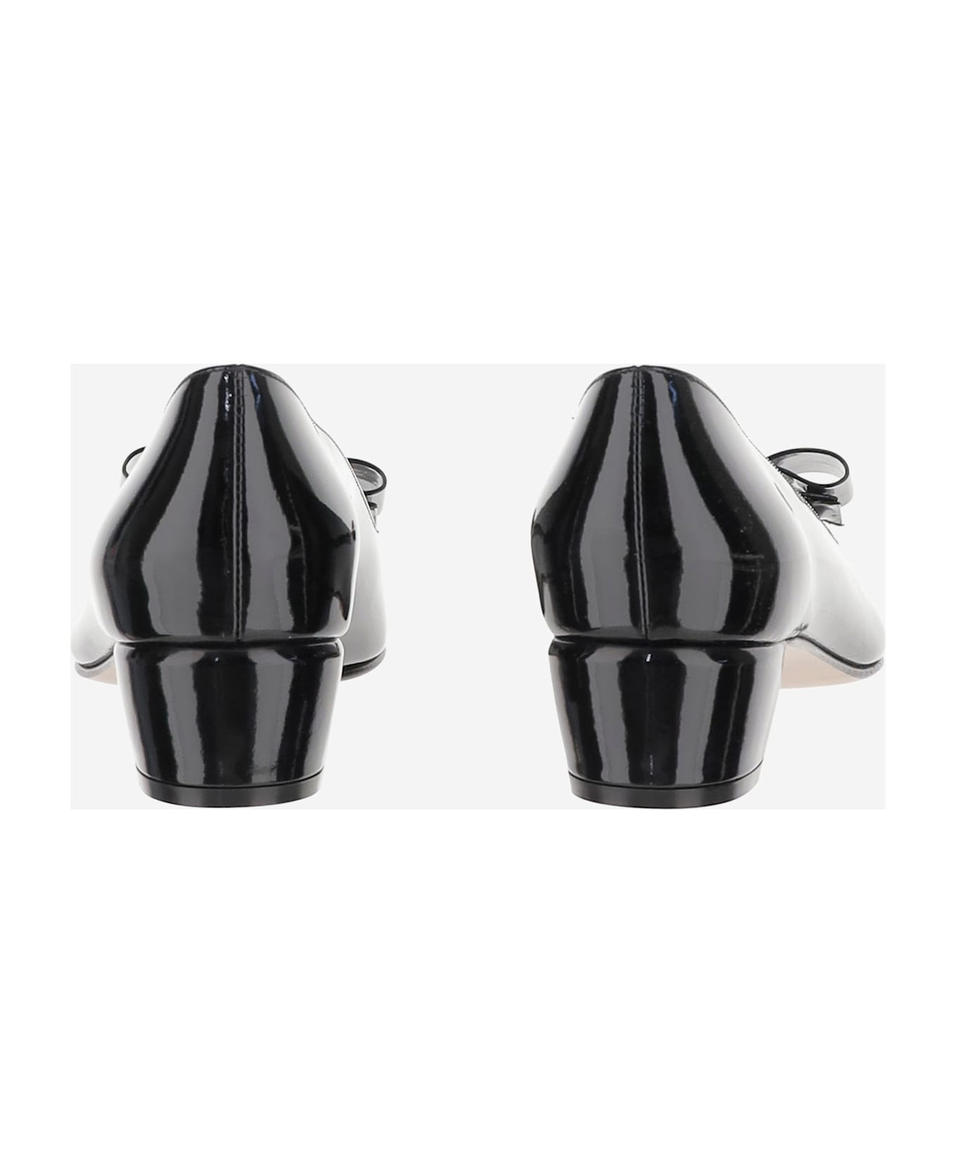 Glossy Leather Vara Décolleté - 4