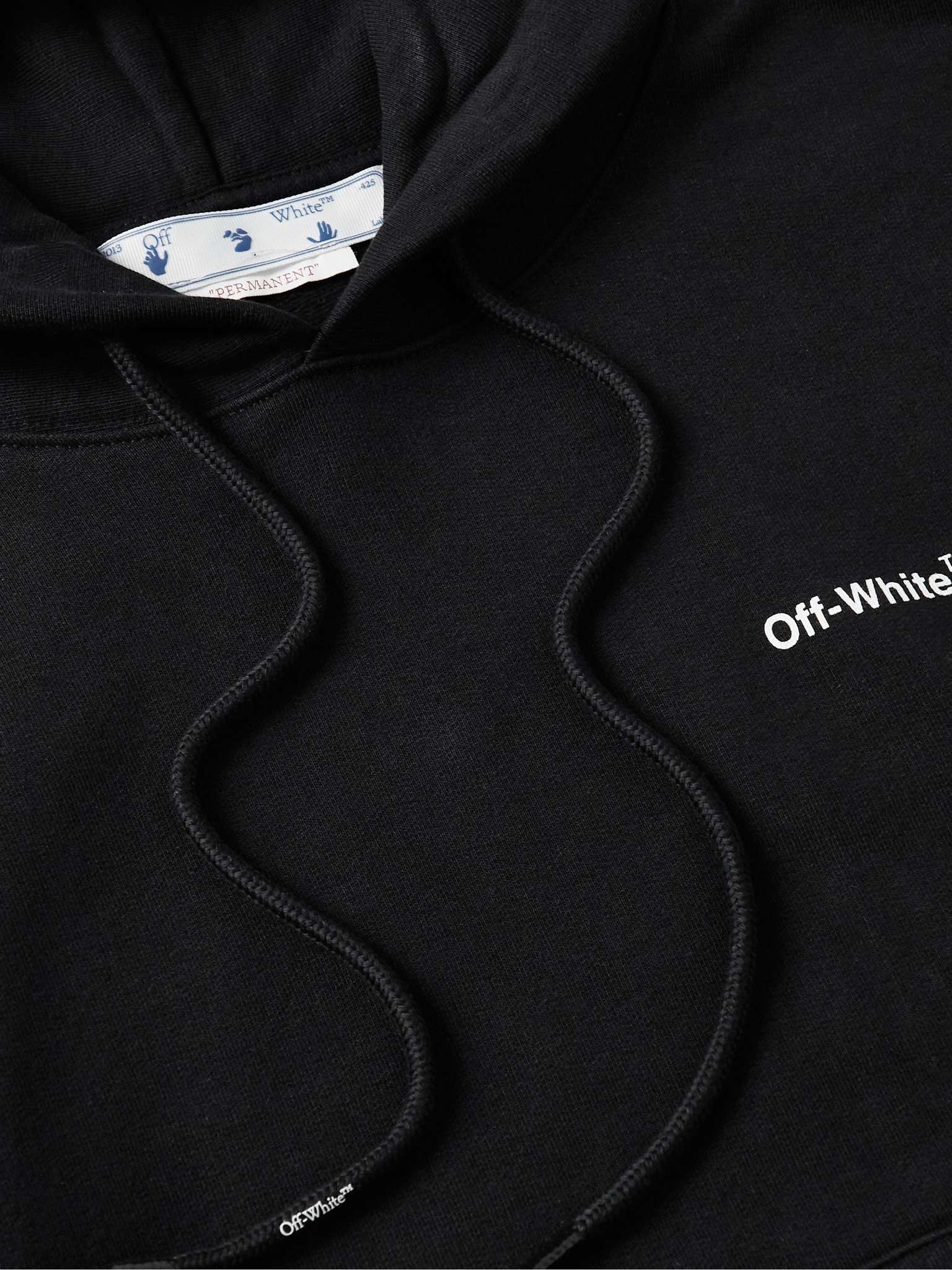 Logo-Print Cotton-Jersey Hodie - 5