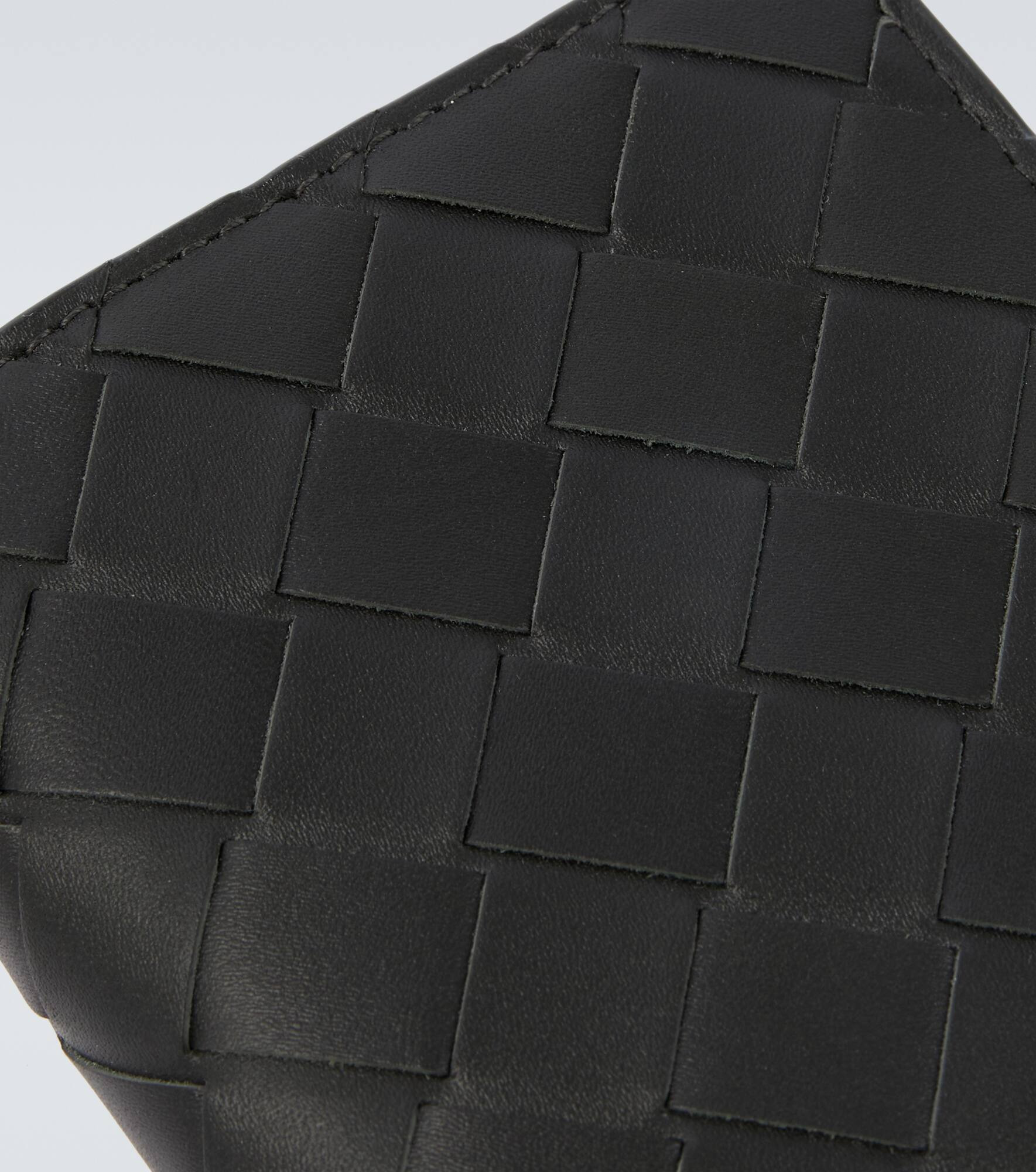 Intrecciato leather wallet - 4