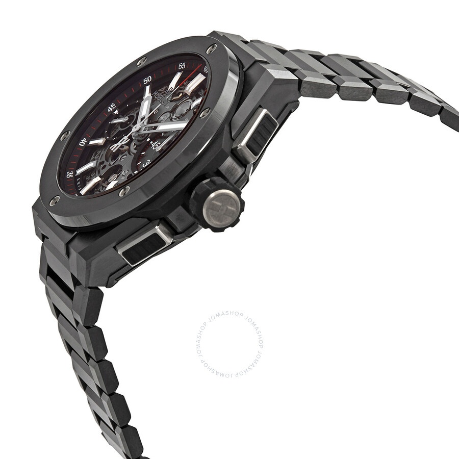 Pre-owned Hublot Big Bang Integral Chronograph Skeleton Dial Men's Watch 451.cx.1170.cx - 2