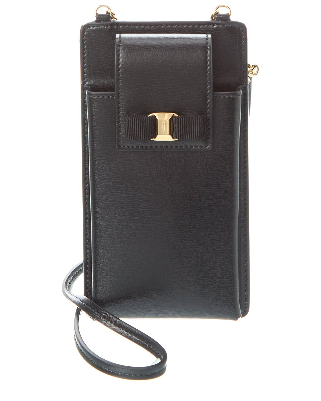 Ferragamo Leather Smartphone Pouch - 1