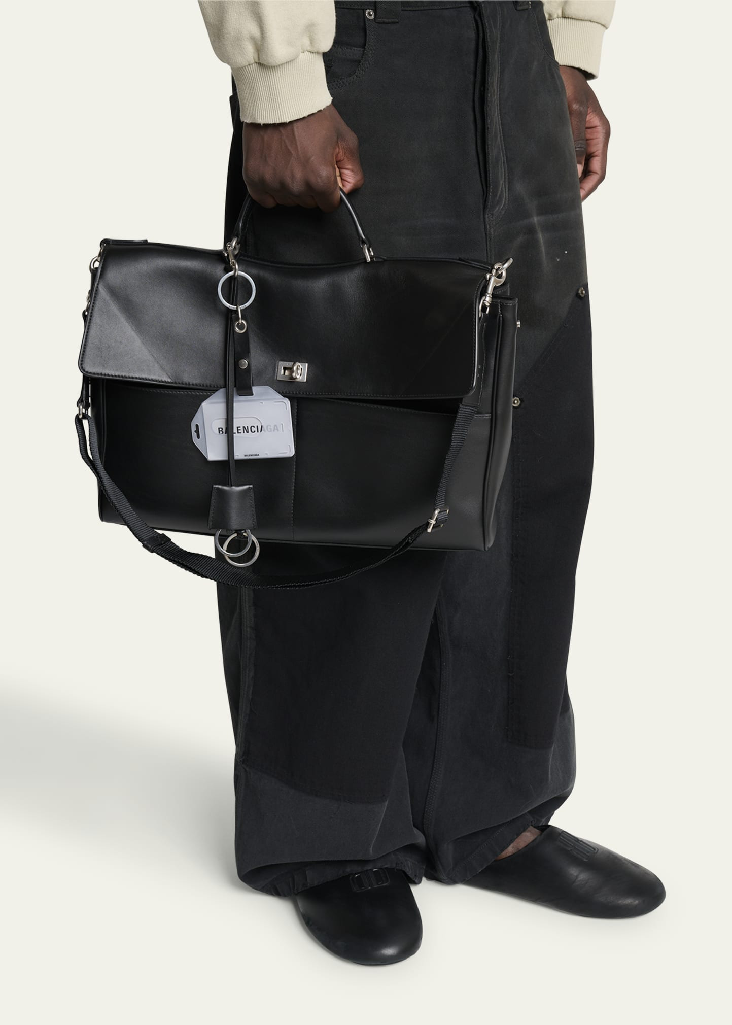 Men's Rodeo Calfskin Portfolio Bag - 2