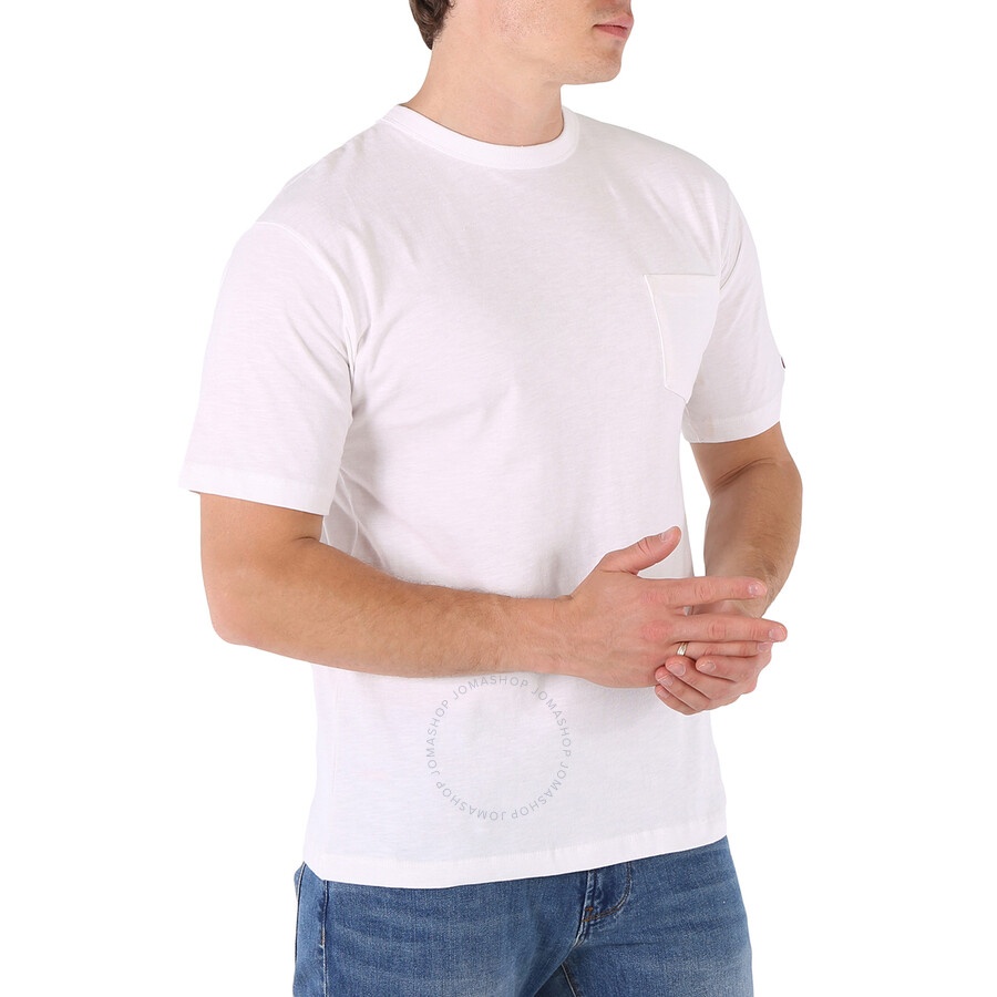 Champion Men's White Cotton Pocket T-shirt - 4