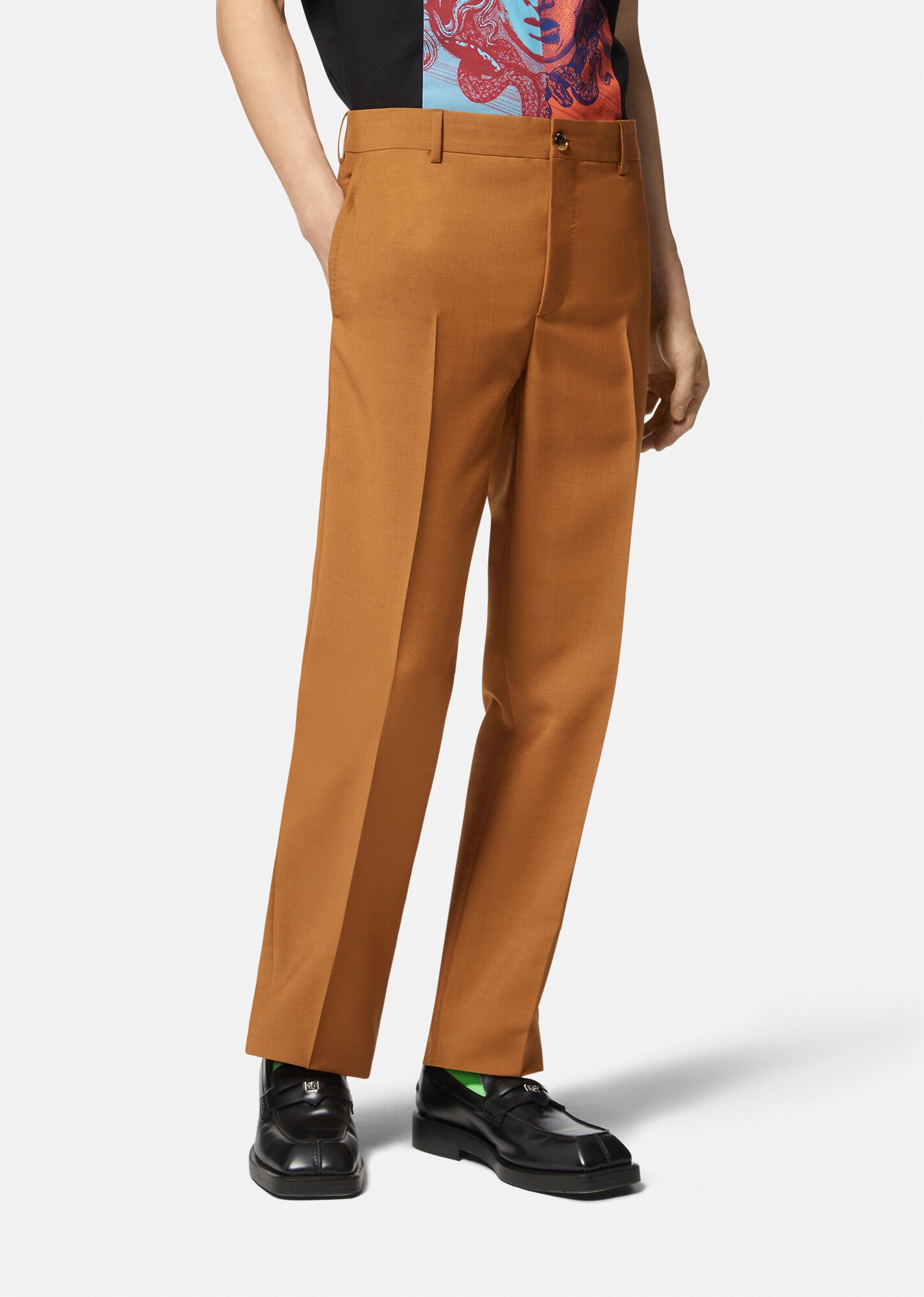 Mohair Blend Formal Pants - 3