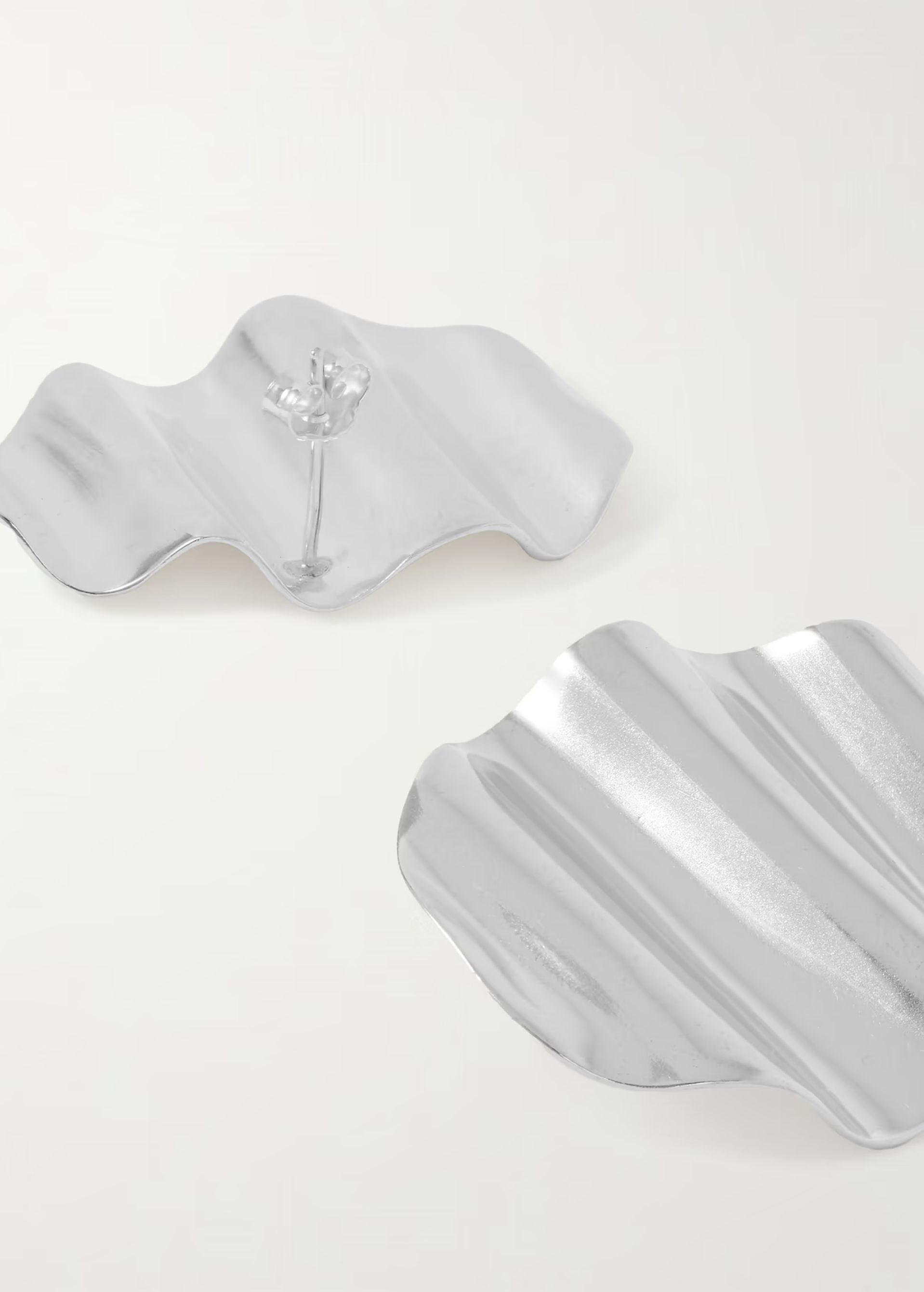 L'Onda Earrings In Silver - 4
