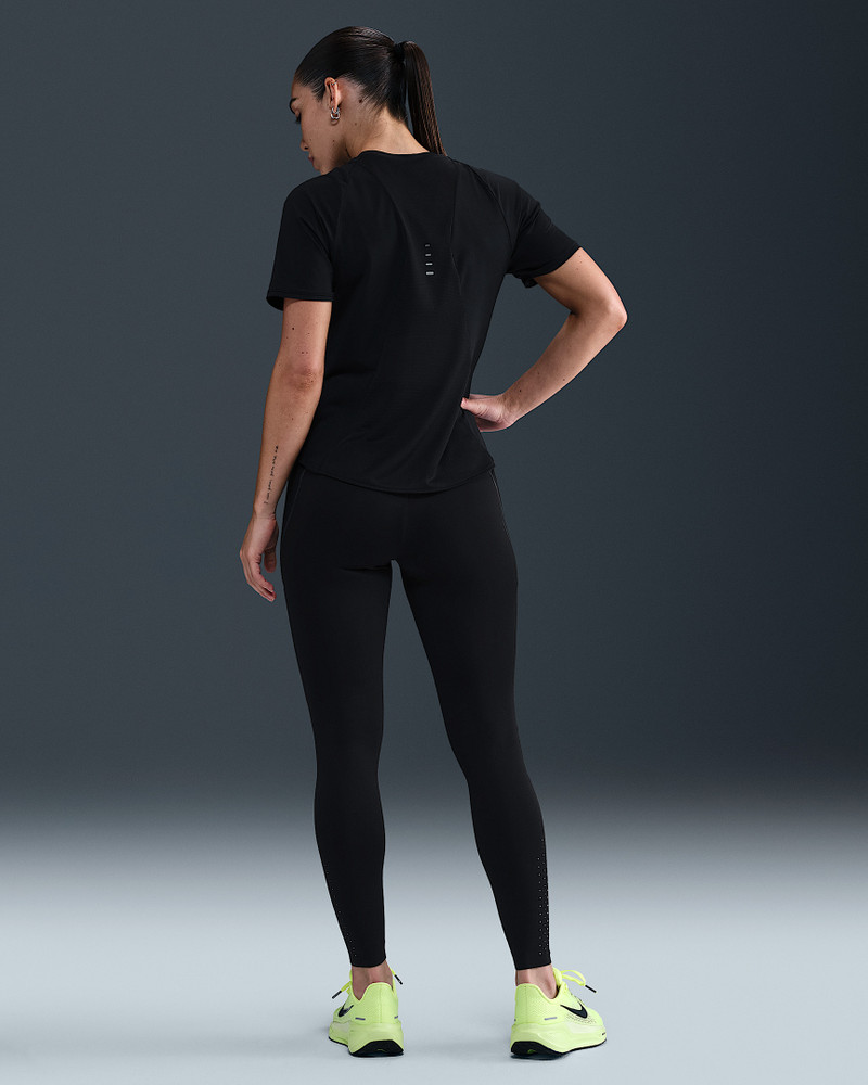 Nike Swift Women's High-Waisted 7/8 Running Leggings with Reflective Accents 4