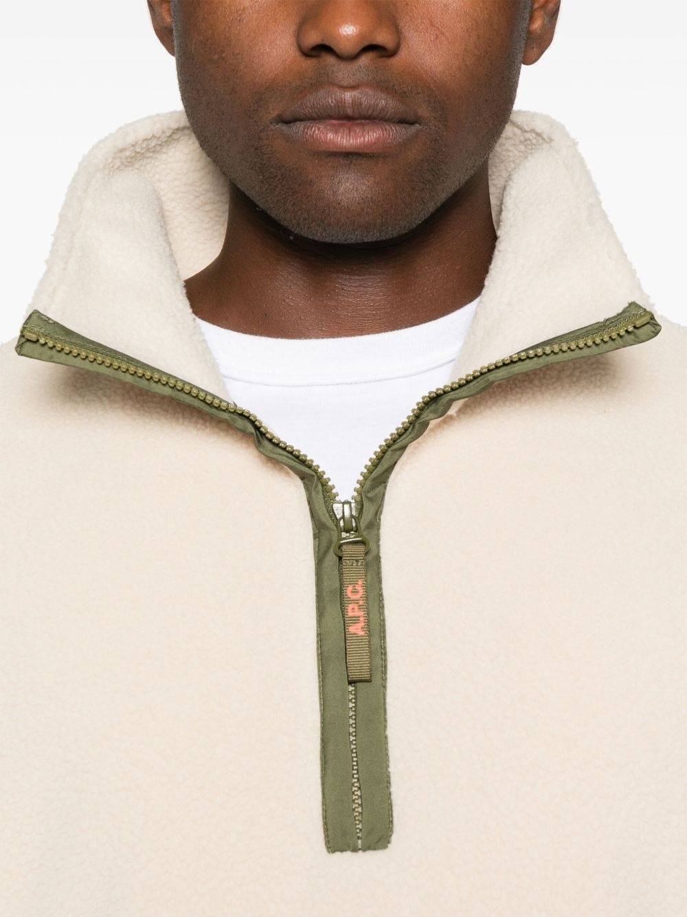 zip-up sweatshirt - 5