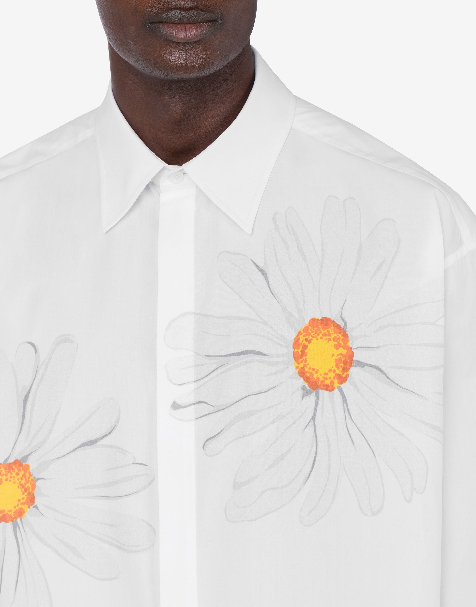 POPLIN SHIRT DAISY PRINT - 3
