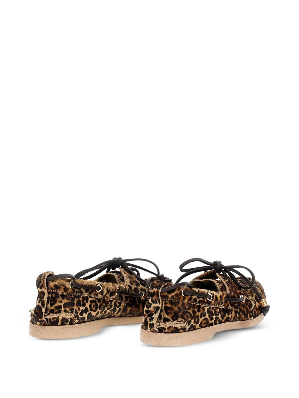 Pony hair loafers - 4